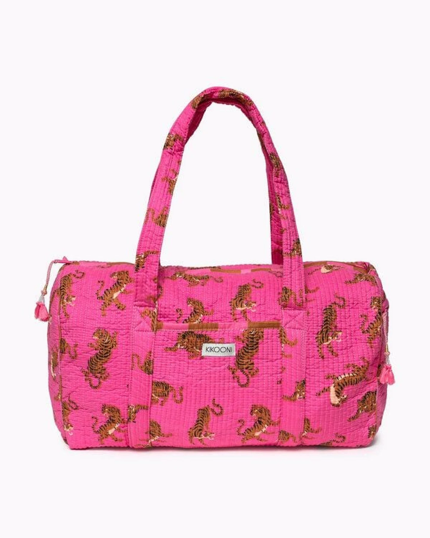 KIKOONI handgefertigte große Baumwolltasche "K. Shopper" – Ansicht 2