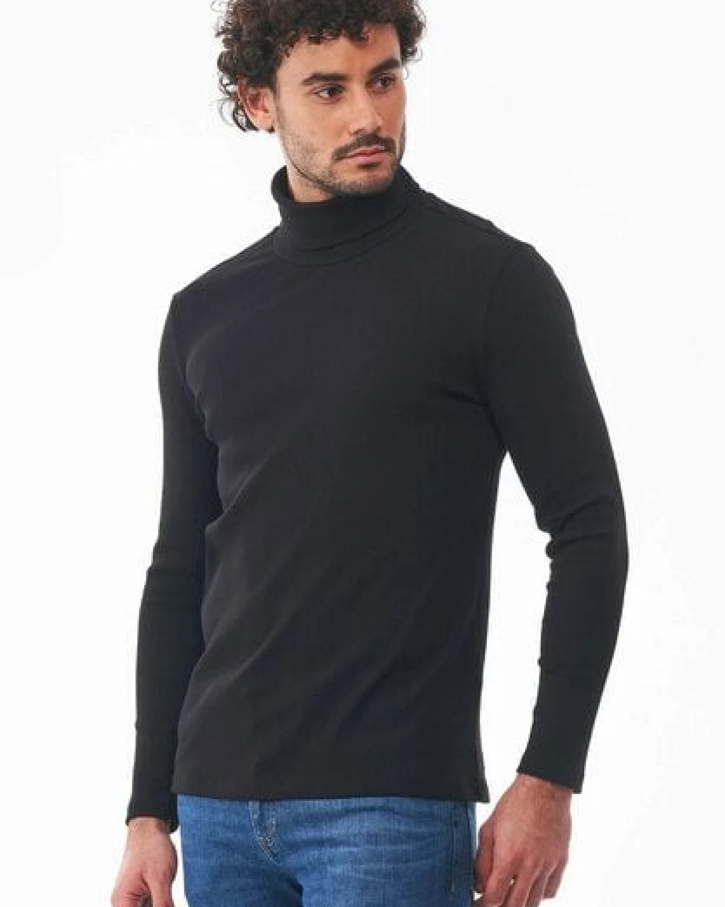 ORGANICATION Rollkragenpullover aus Bio-Baumwolle – Ansicht 4