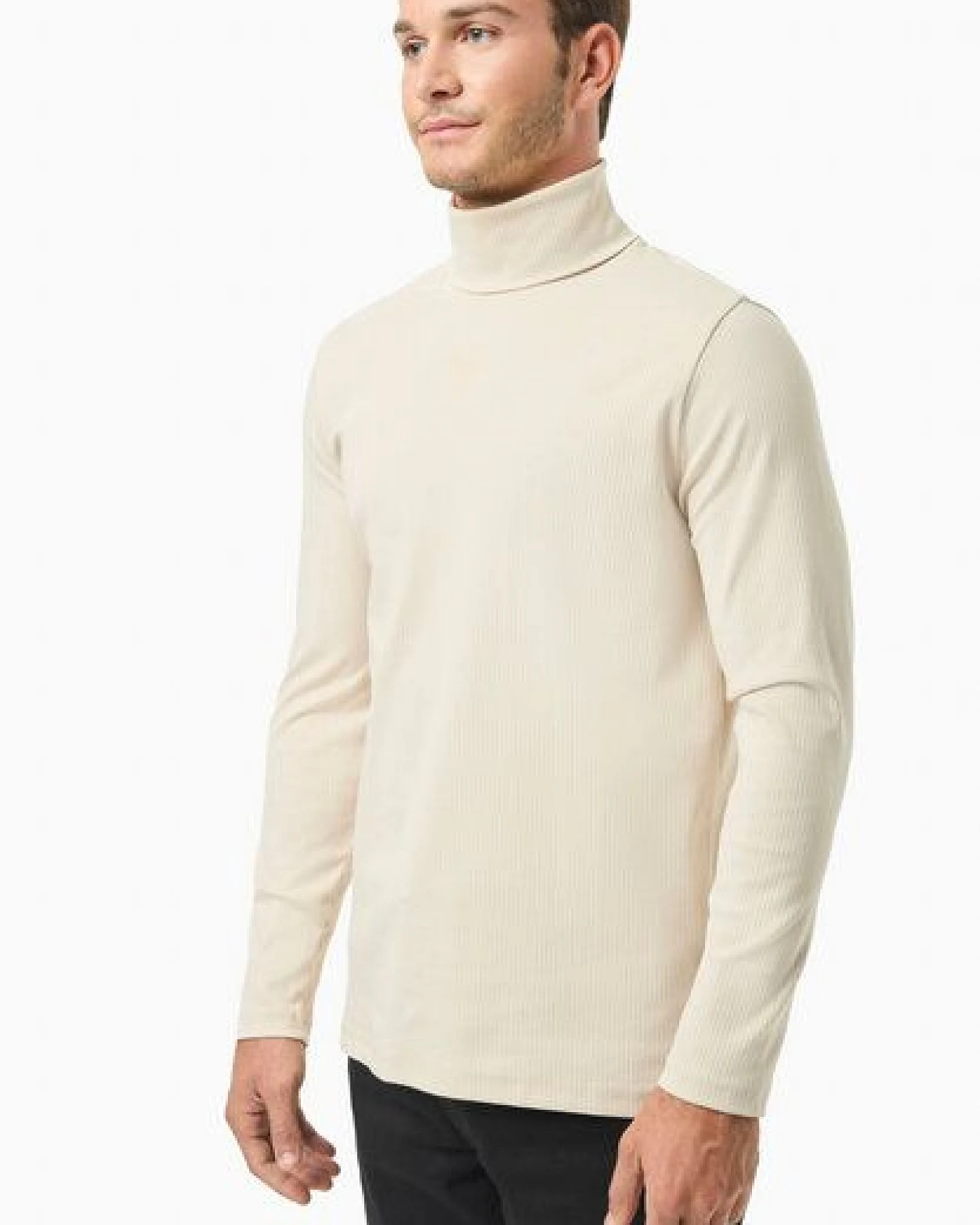ORGANICATION Rollkragenpullover aus Bio-Baumwolle – Ansicht 3
