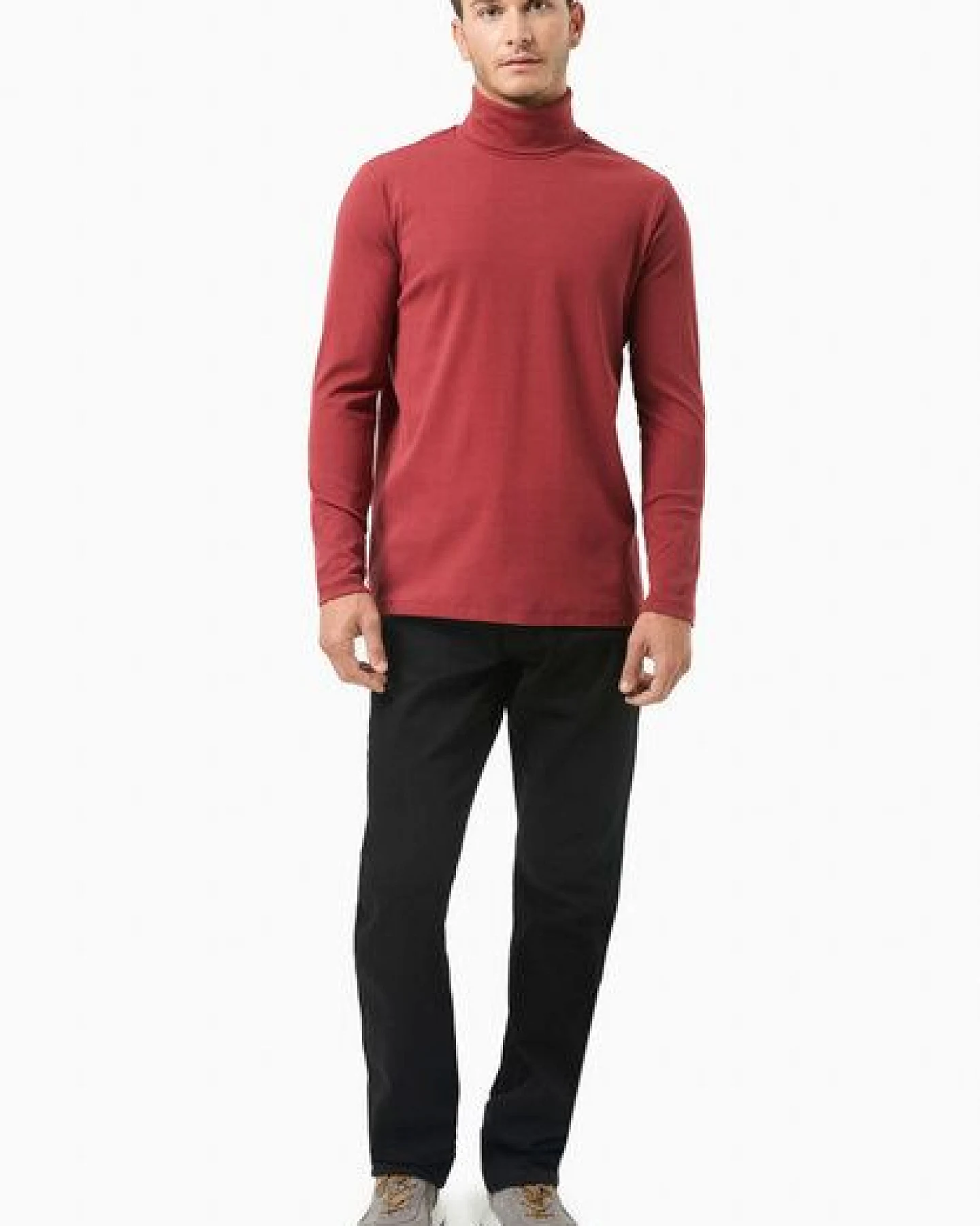 ORGANICATION Rollkragenpullover aus Bio-Baumwolle – Ansicht 2