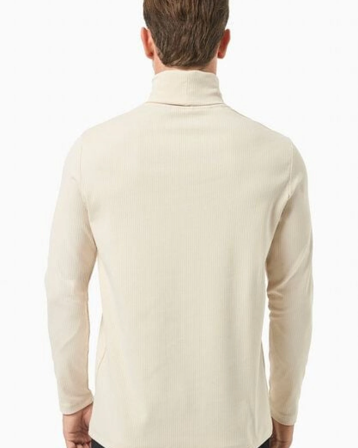ORGANICATION Rollkragenpullover aus Bio-Baumwolle – Ansicht 4