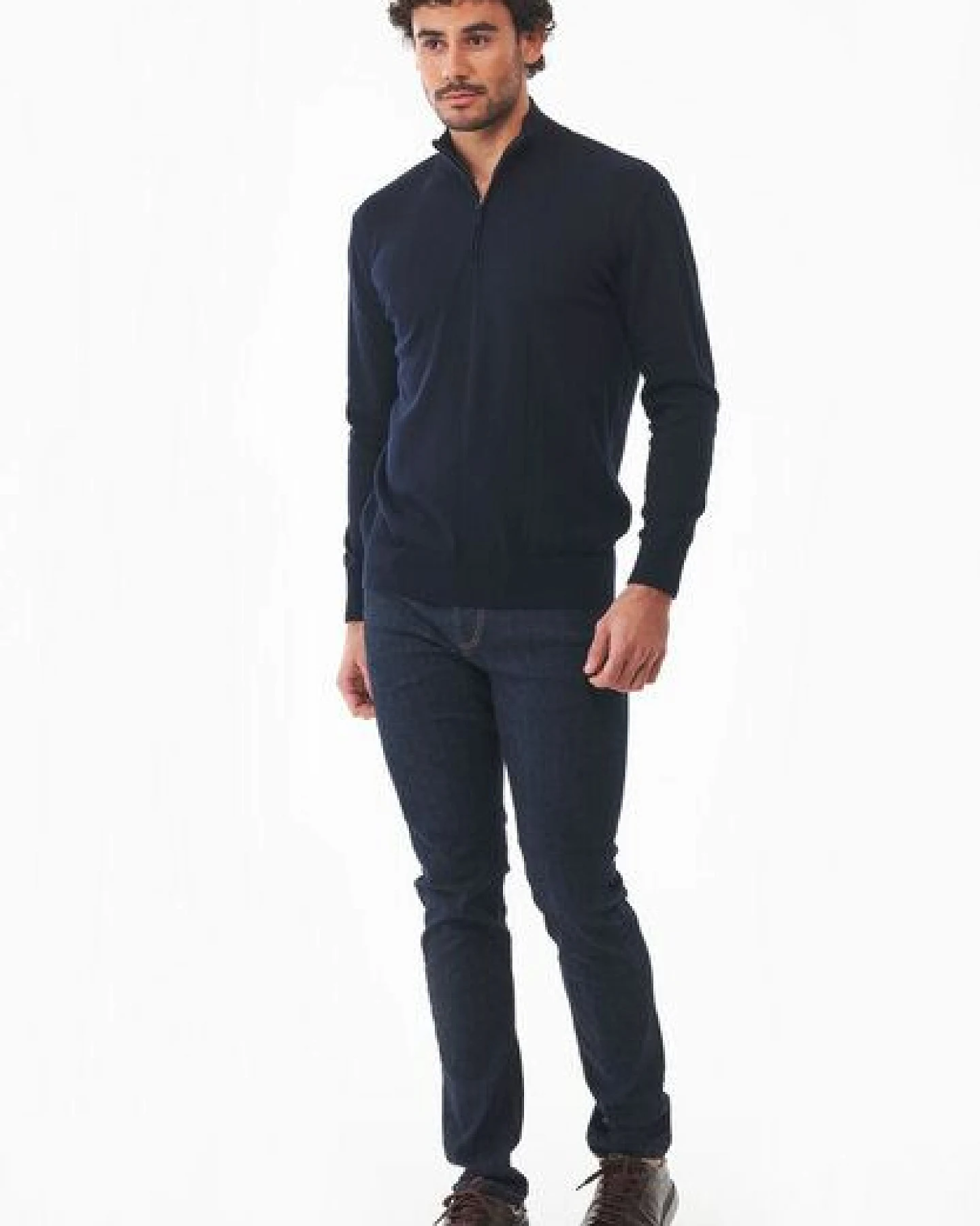 ORGANICATION Troyer-Pullover aus Bio-Baumwolle – Ansicht 2