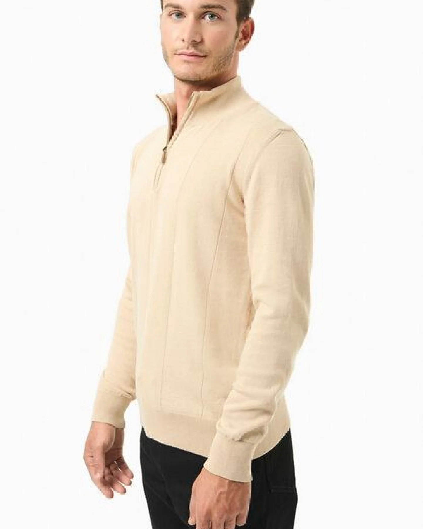ORGANICATION Troyer-Pullover aus Bio-Baumwolle – Ansicht 3