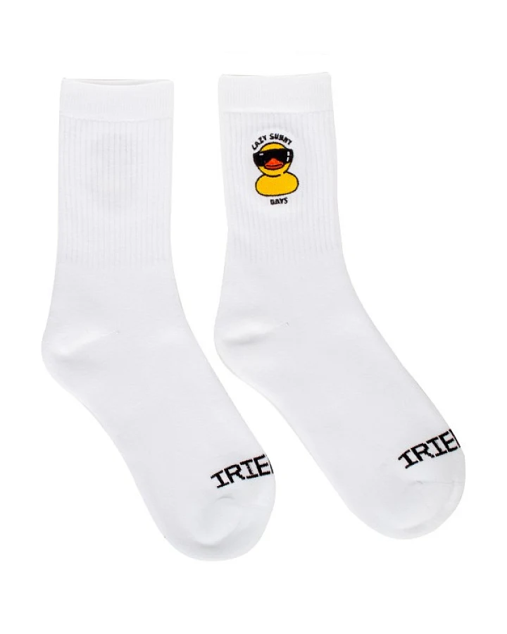 Iriedaily - Lazy Sunny Day Sock - Multifunktionssocken Gr 39-42 - M weiß