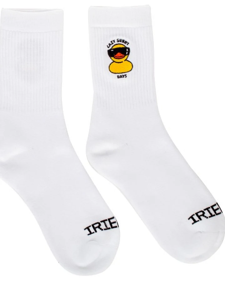 Iriedaily - Lazy Sunny Day Sock - Multifunktionssocken Gr 39-42 - M weiß