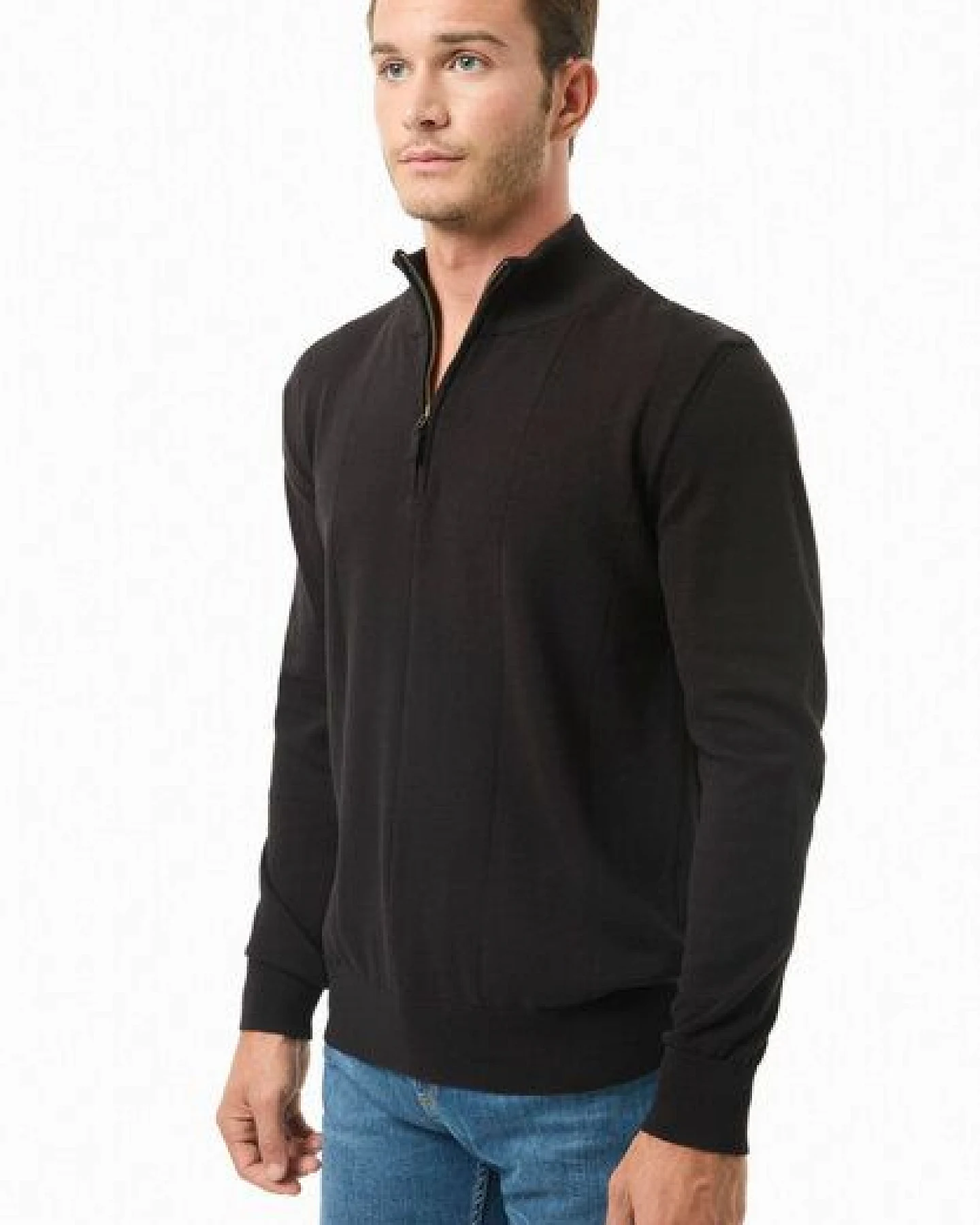 ORGANICATION Troyer-Pullover aus Bio-Baumwolle – Ansicht 3