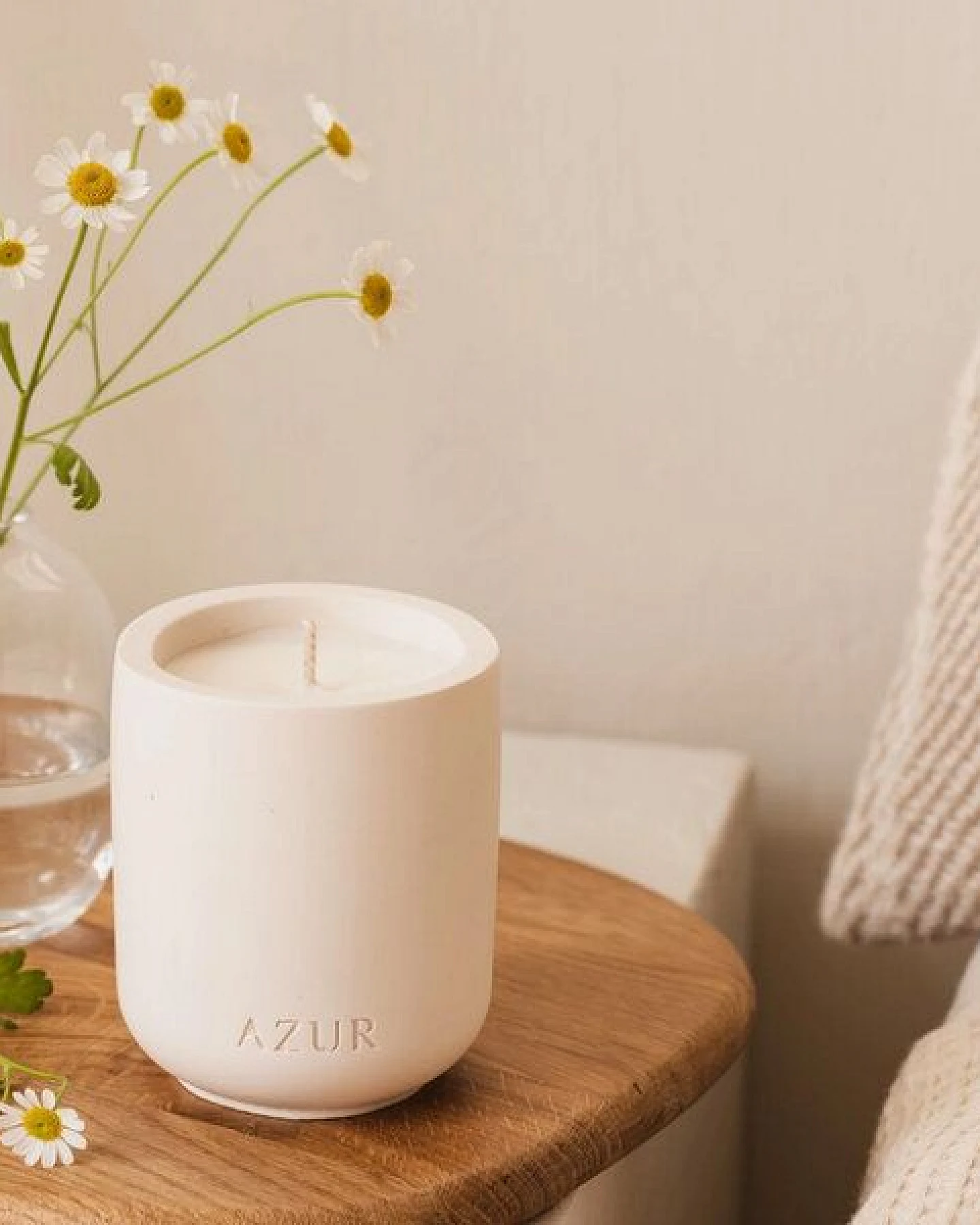 Azur Natural Bodycare Wild Flower Duftkerze – Ansicht 3