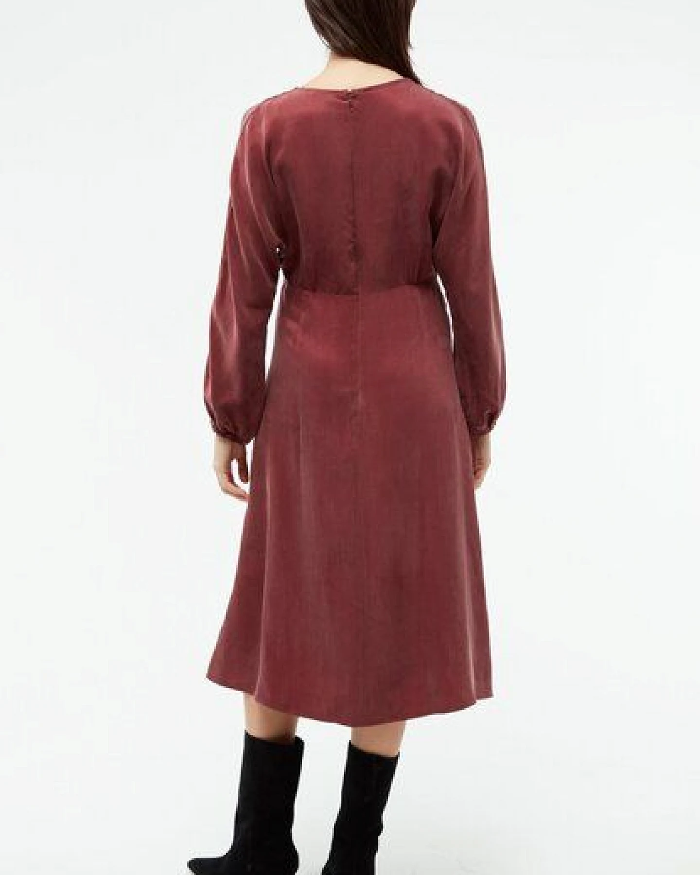 Givn Berlin Midi Kleid GBANISSA aus Cupro (Bemberg) – Ansicht 3