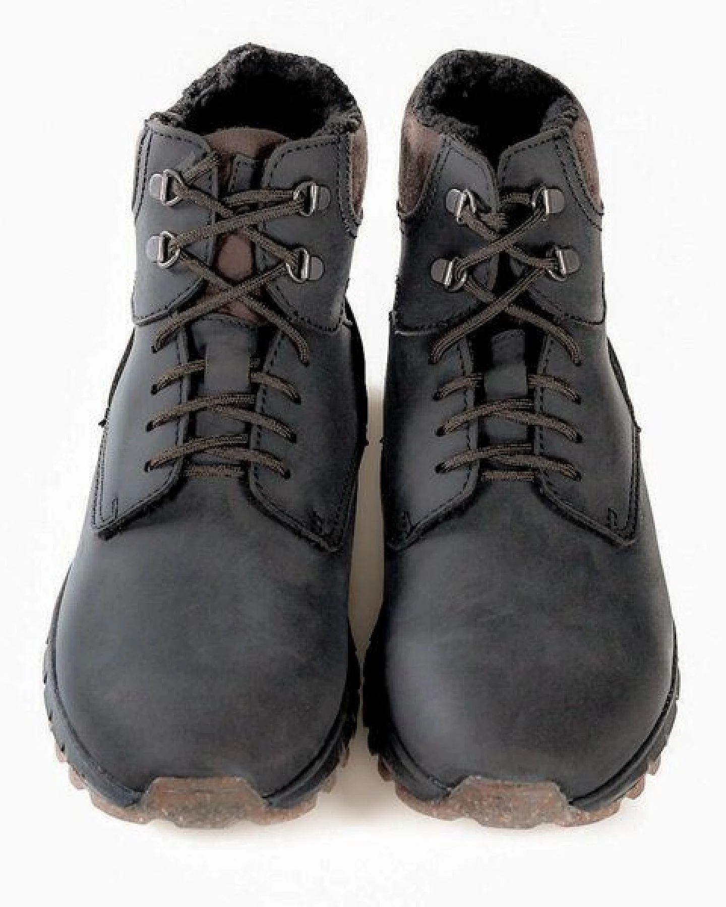 Fairticken Gefütterte vegane Winter Outdoor-Stiefel LOURO Men in Nubuk-Optik – Ansicht 3