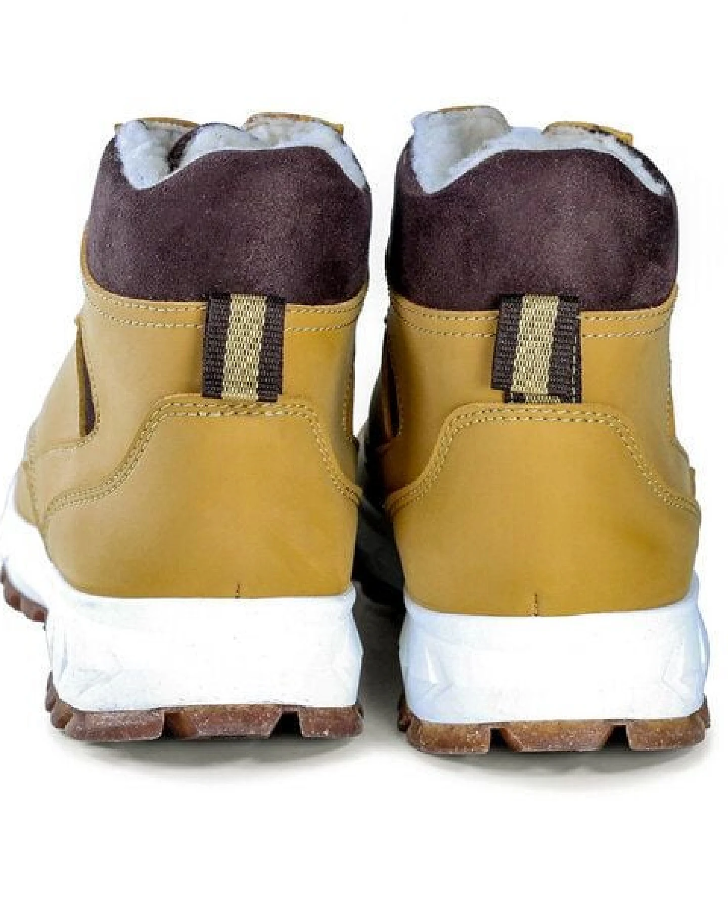 Fairticken Gefütterte vegane Winter Outdoor-Stiefel LOURO Men in Nubuk-Optik – Ansicht 4