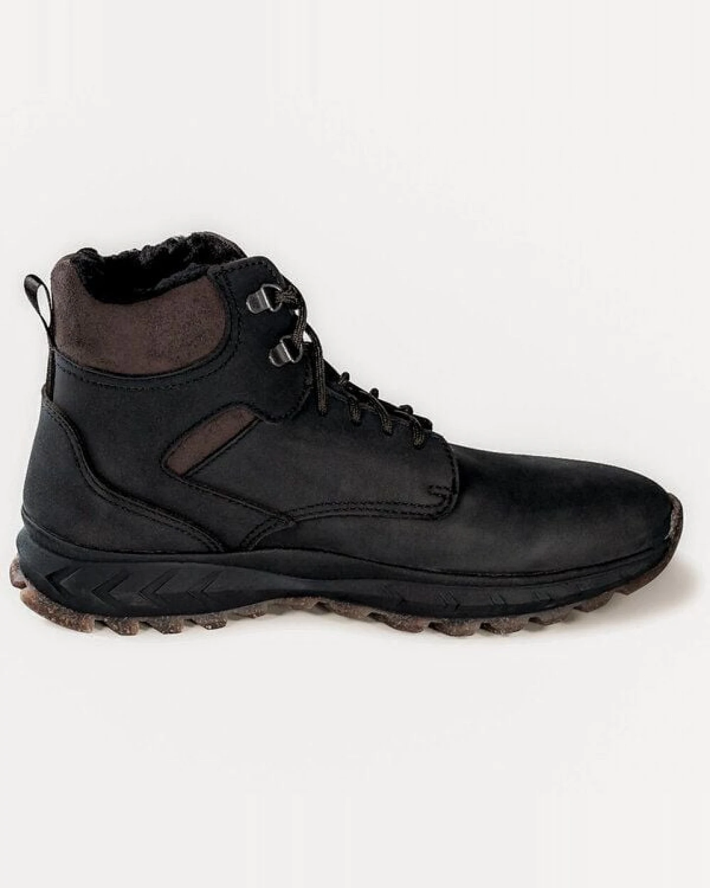 Fairticken Gefütterte vegane Winter Outdoor-Stiefel LOURO Men in Nubuk-Optik – Ansicht 4