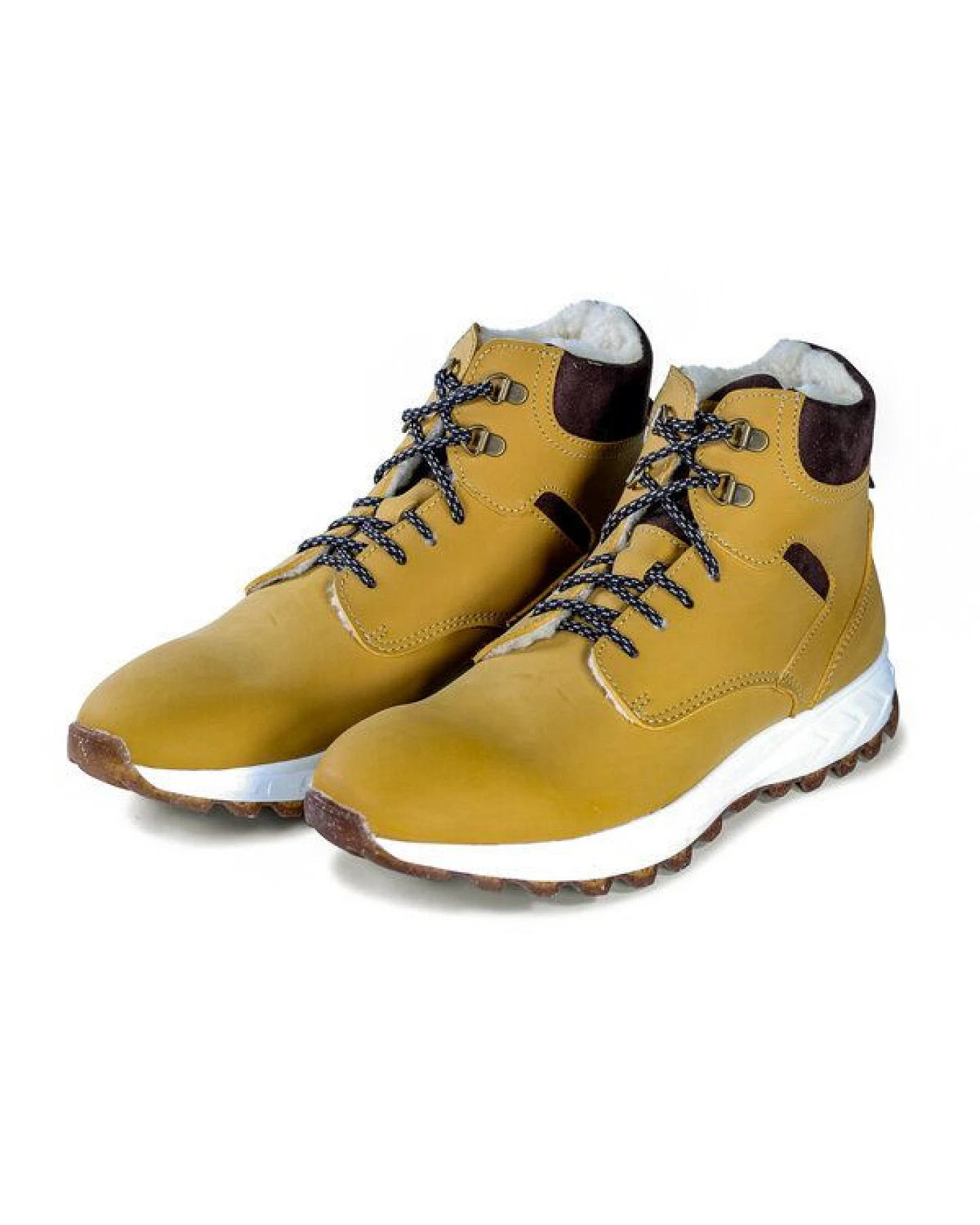 Fairticken Gefütterte vegane Winter Outdoor-Stiefel LOURO Men in Nubuk-Optik – Ansicht 2