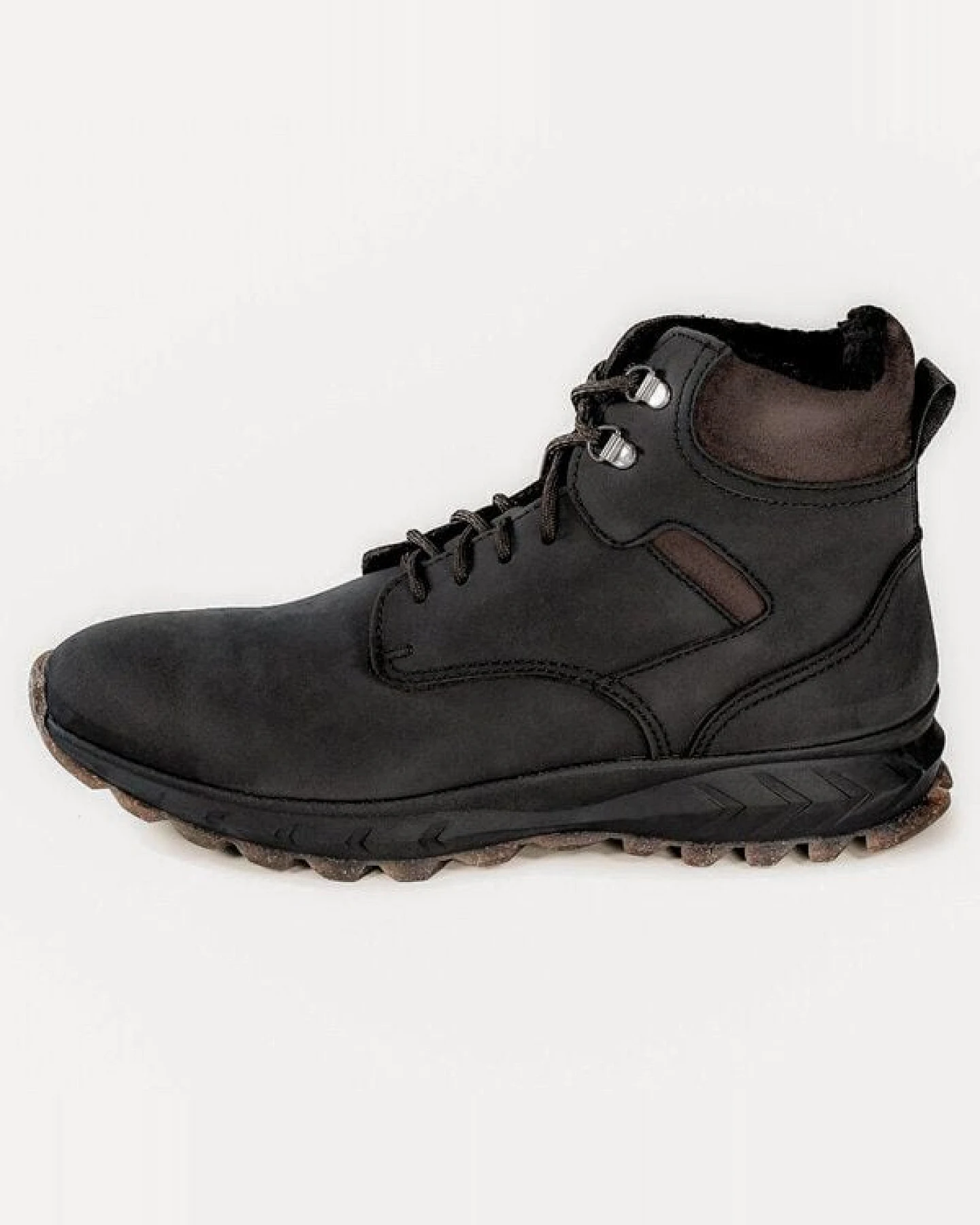 Fairticken Gefütterte vegane Winter Outdoor-Stiefel LOURO Men in Nubuk-Optik – Ansicht 4