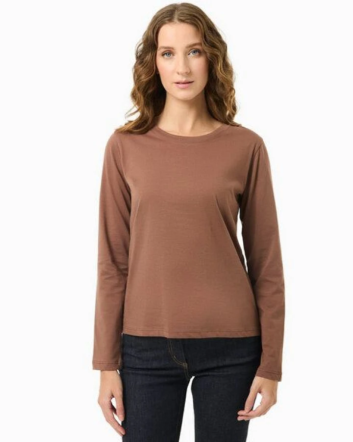 ORGANICATION Langarmshirt aus Bio-Baumwolle