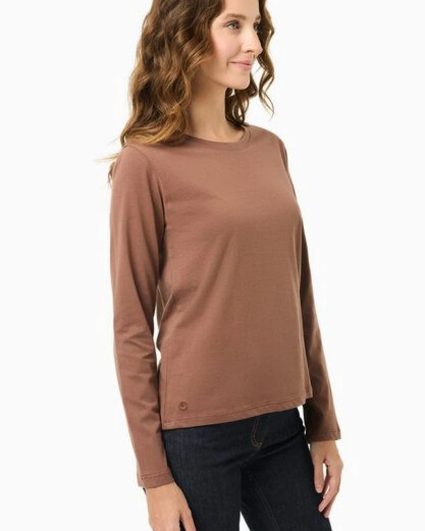 ORGANICATION Langarmshirt aus Bio-Baumwolle – Ansicht 3