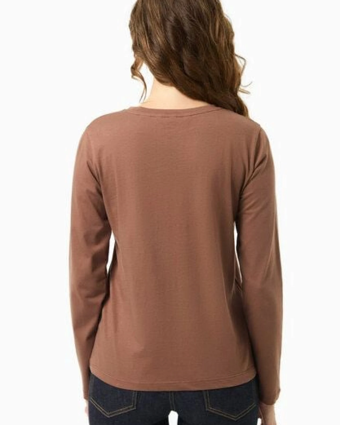 ORGANICATION Langarmshirt aus Bio-Baumwolle – Ansicht 4