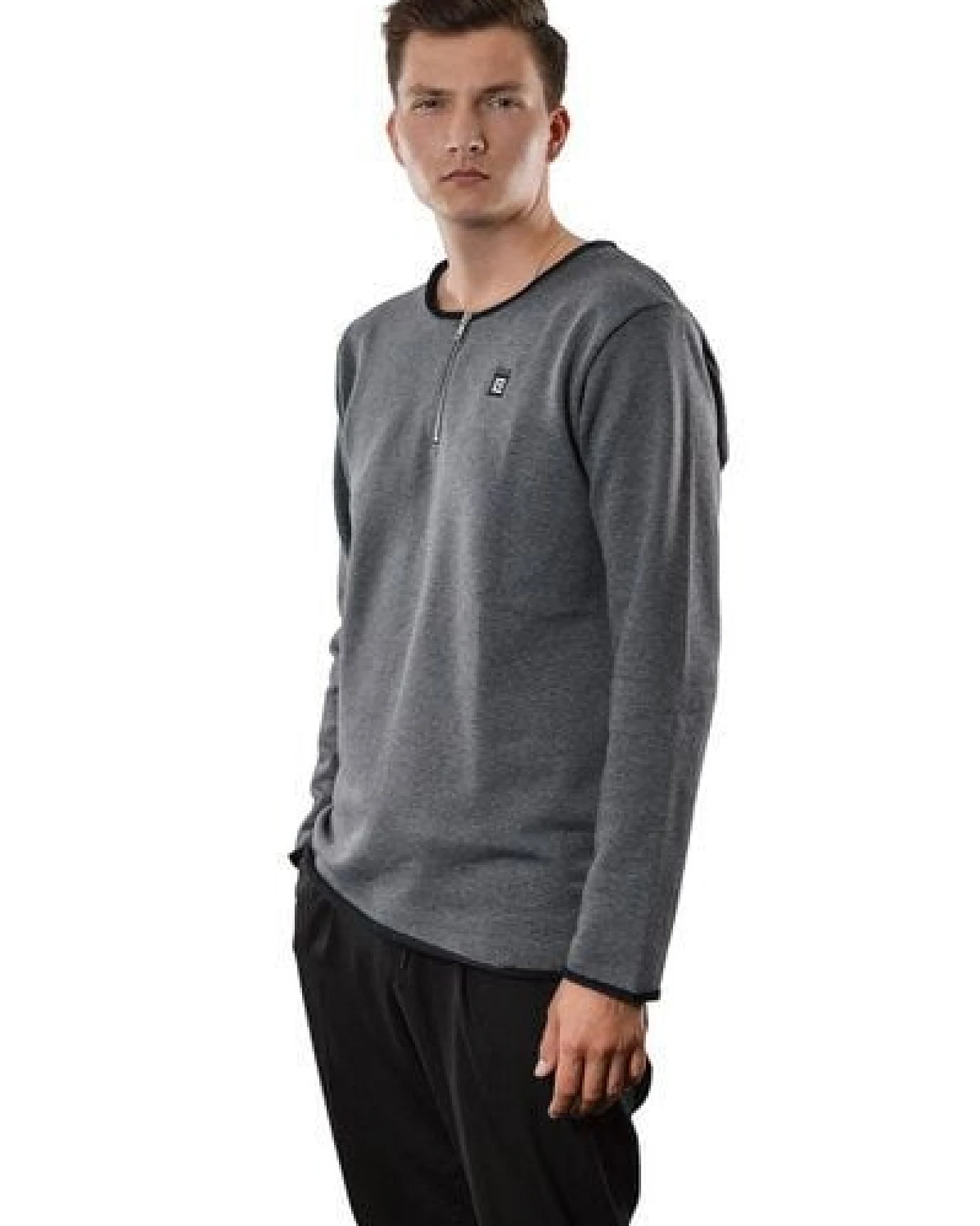 EMPIRE-THIRTEEN Basic Sweater "EMPIRE" – Ansicht 4