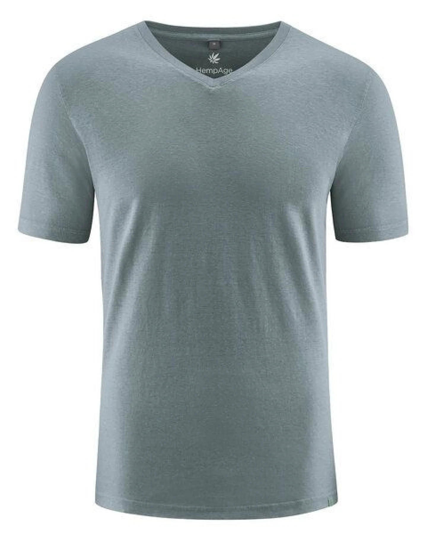 HempAge V-Kragen T-Shirt Hanf/Biobaumwolle – Ansicht 2