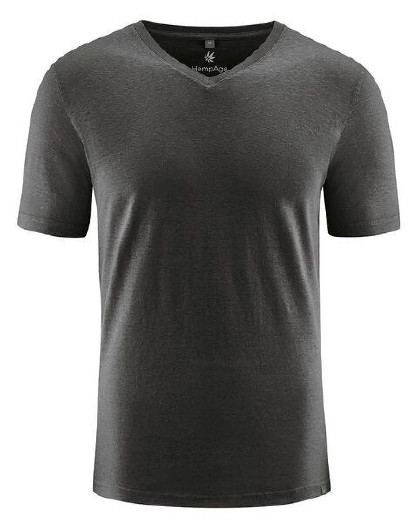 HempAge V-Kragen T-Shirt Hanf/Biobaumwolle – Ansicht 2