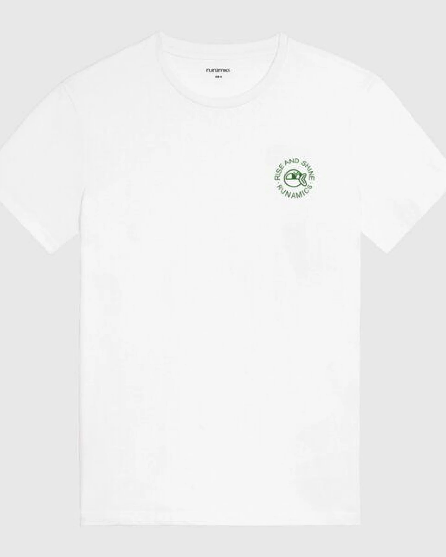 runamics Early Bird T-Shirt, Biobaumwolle, unisex, weiß – Ansicht 2