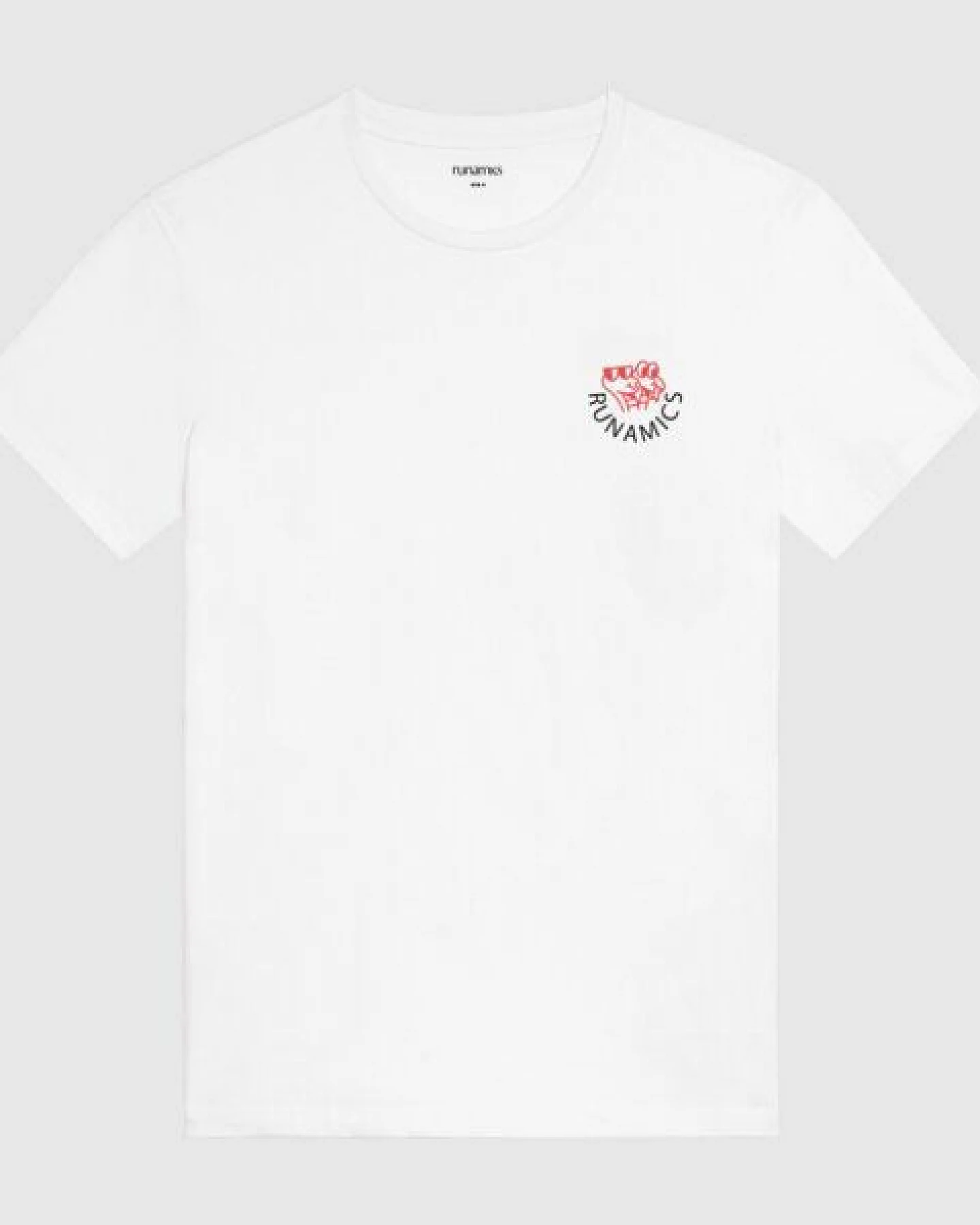 runamics Team-Up T-Shirt, Biobaumwolle, unisex, weiß – Ansicht 2