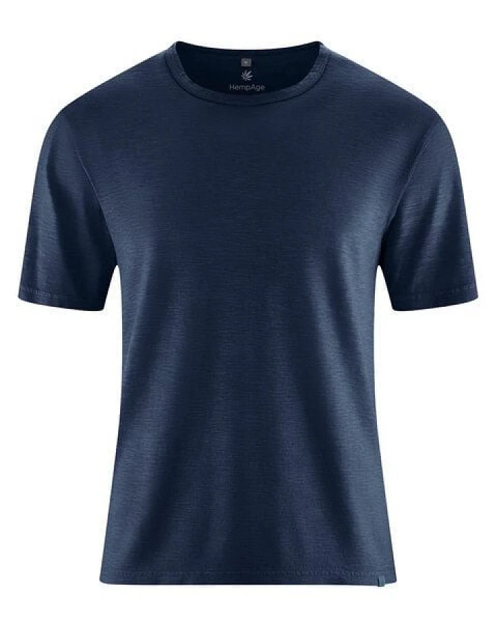 HempAge Slub Jersey T-Shirt Herren Hanf/Biobaumwolle