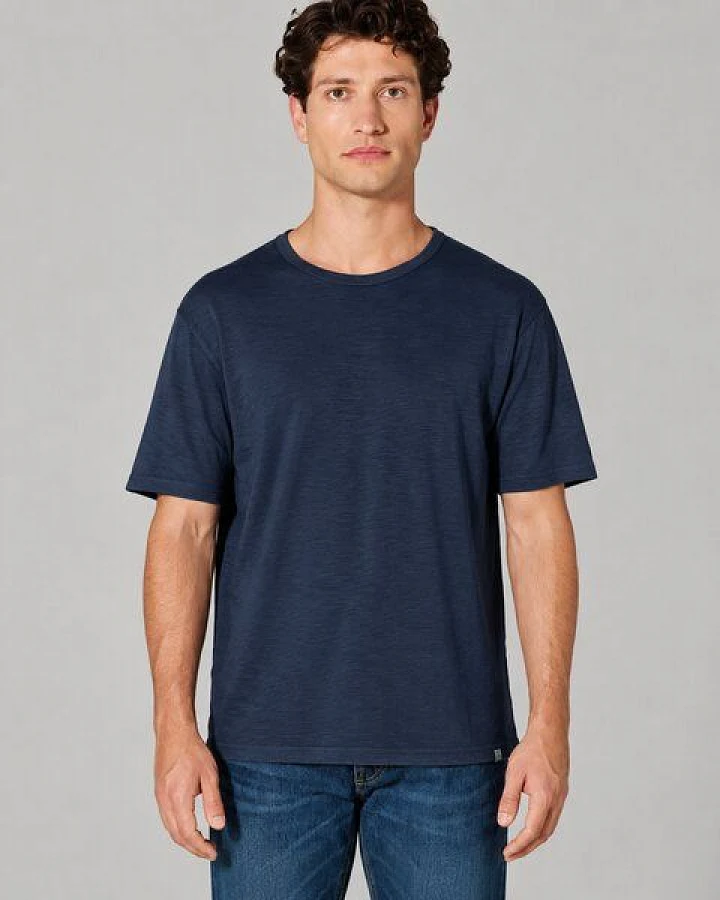 HempAge Slub Jersey T-Shirt Herren Hanf/Biobaumwolle