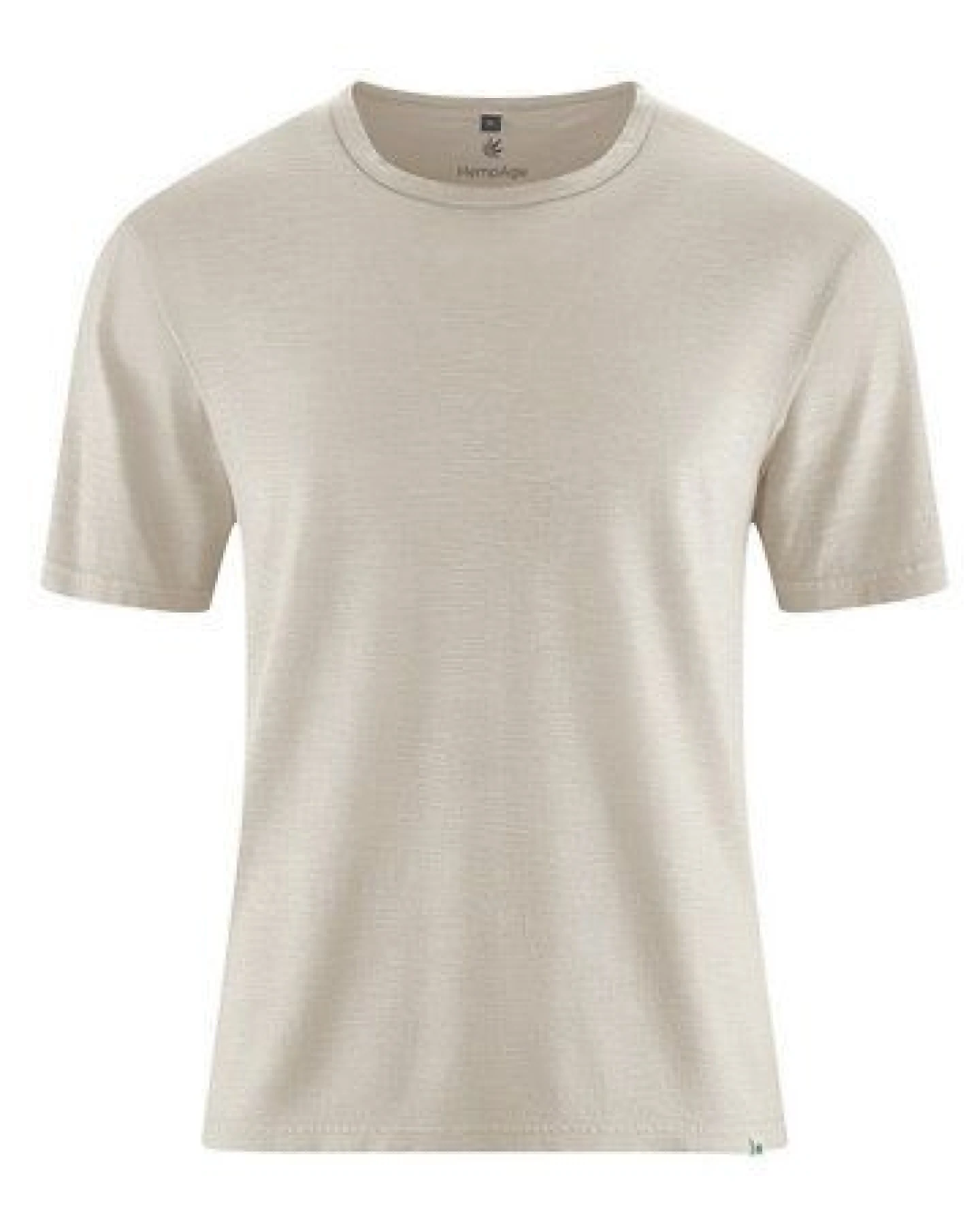 HempAge Slub Jersey T-Shirt Herren Hanf/Biobaumwolle – Ansicht 2