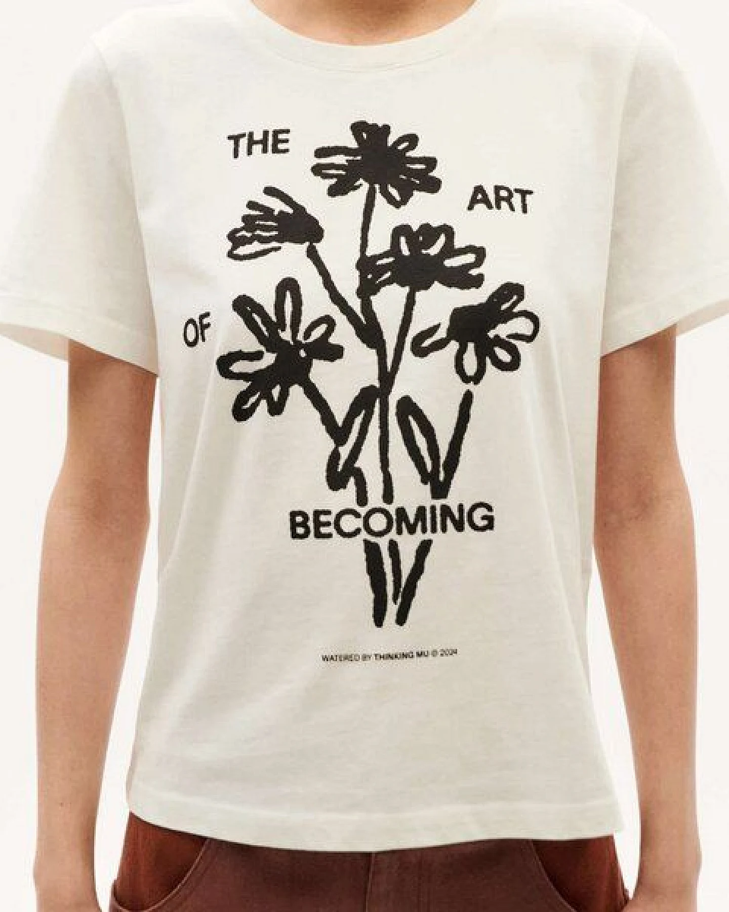 thinking mu reguläres T-shirt - Becoming-IDA- aus Bio-Baumwolle – Ansicht 3