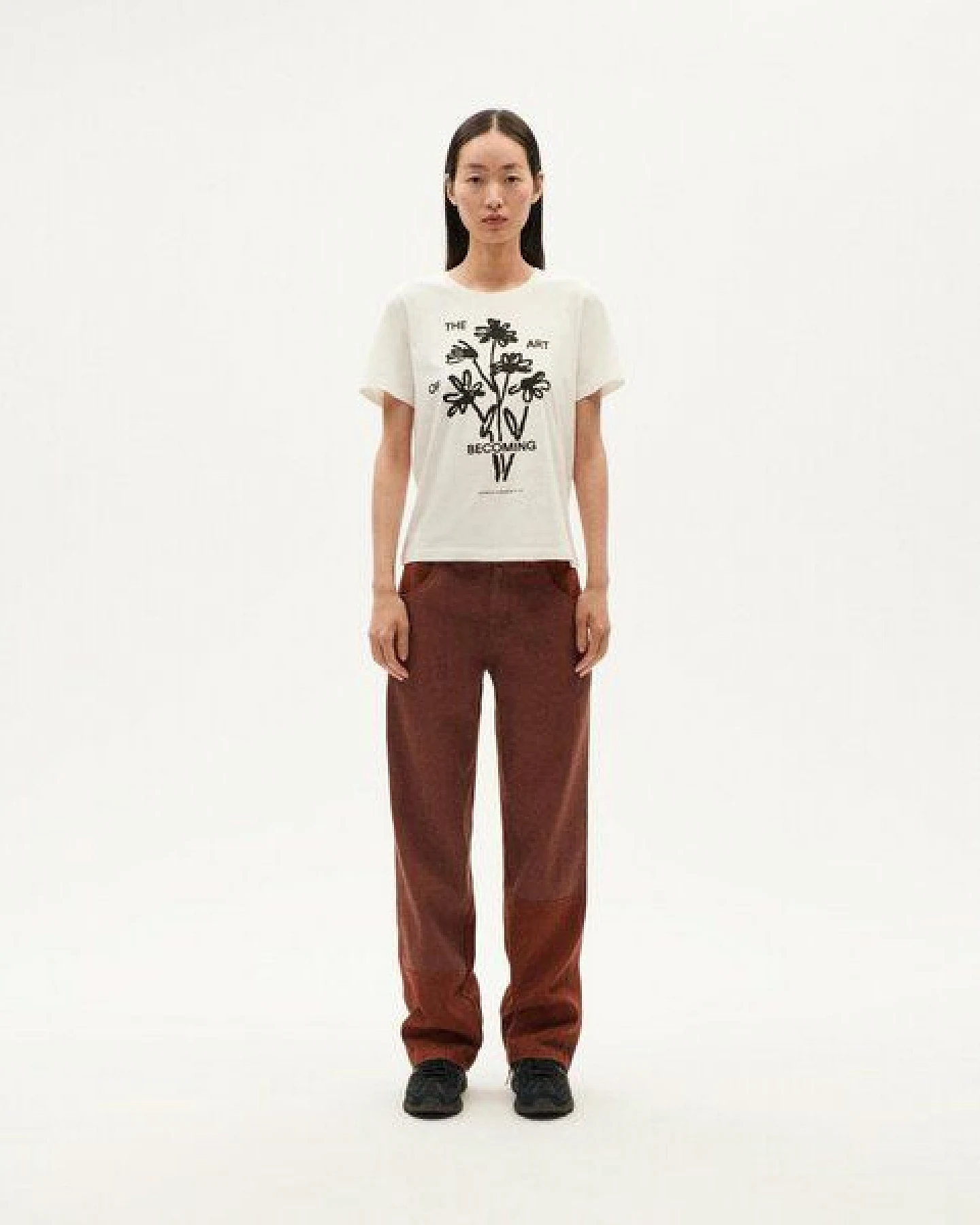 thinking mu reguläres T-shirt - Becoming-IDA- aus Bio-Baumwolle – Ansicht 2