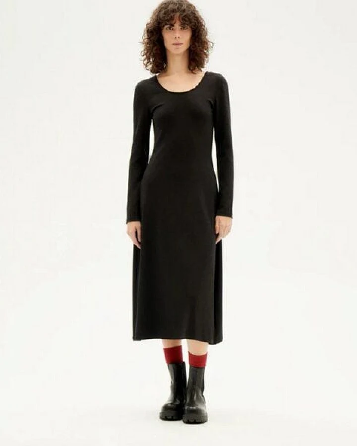thinking mu leger schickes Kleid- SORAYA- aus ECOVERO Viskose