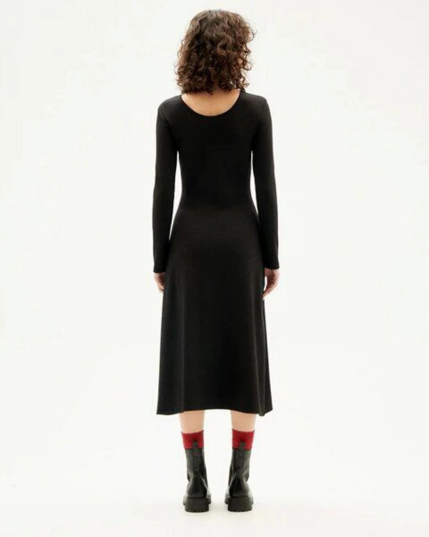 thinking mu leger schickes Kleid- SORAYA- aus ECOVERO Viskose – Ansicht 3