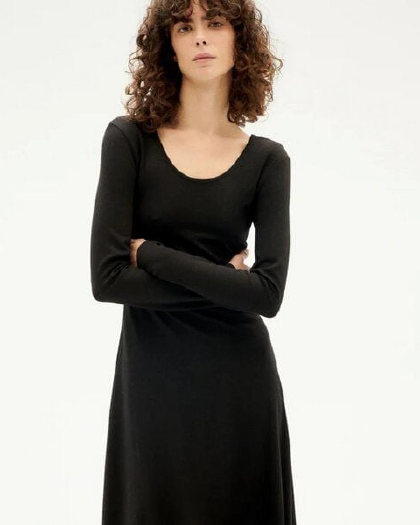 thinking mu leger schickes Kleid- SORAYA- aus ECOVERO Viskose – Ansicht 4
