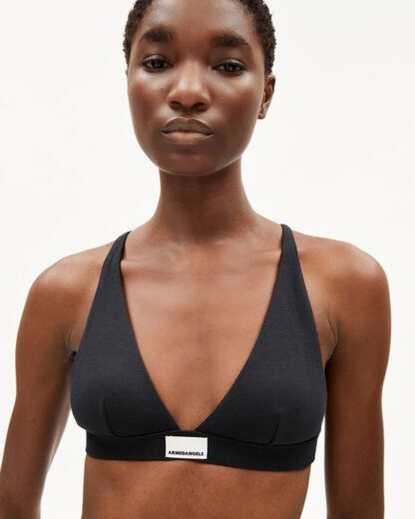 ARMEDANGELS OSILAARI RIB Damen Ripp-Triangle Bralette aus Bio-Baumwoll Mix – Ansicht 3