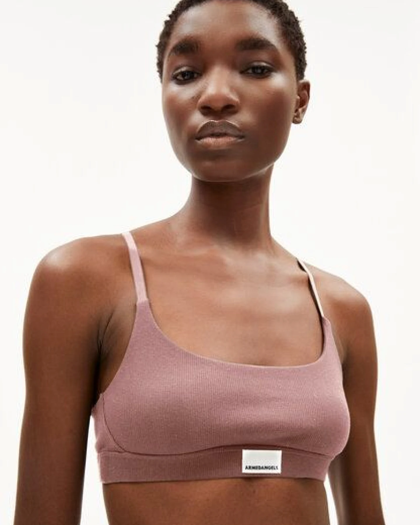 ARMEDANGELS TOVAA RIB Damen Ripp-Bralette aus Bio-Baumwoll Mix – Ansicht 3