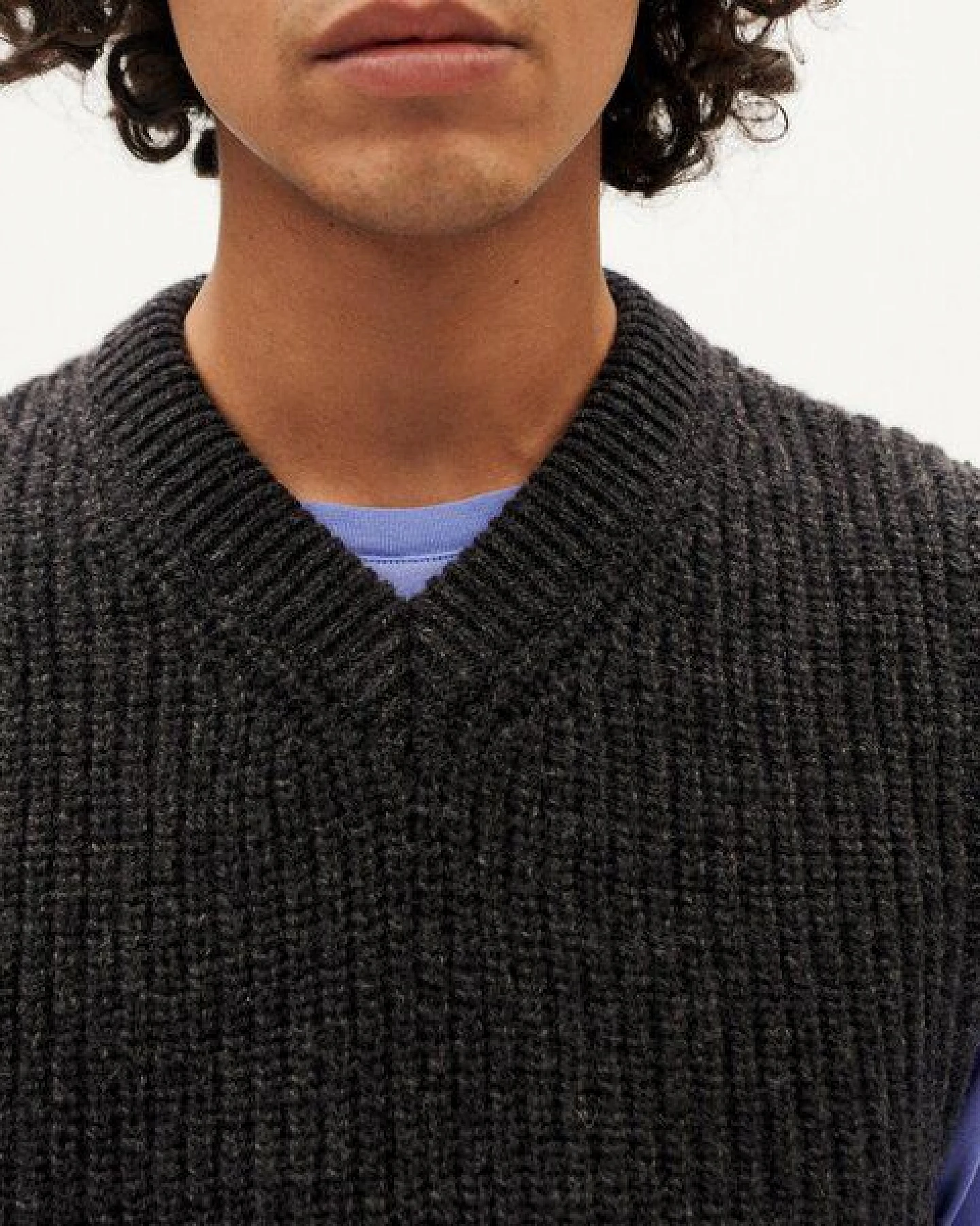 thinking mu kuscheliger Strickpullunder- Oliver vest- aus extra feiner Wolle – Ansicht 2