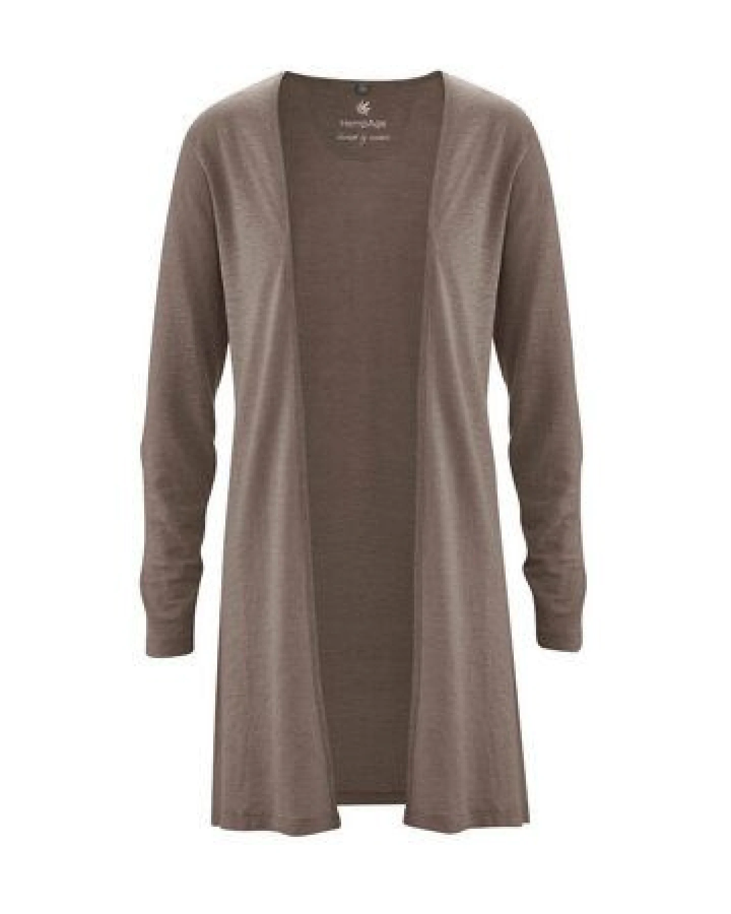 HempAge Lange Jersey Damenjacke Hanf/Biobaumwolle – Ansicht 2
