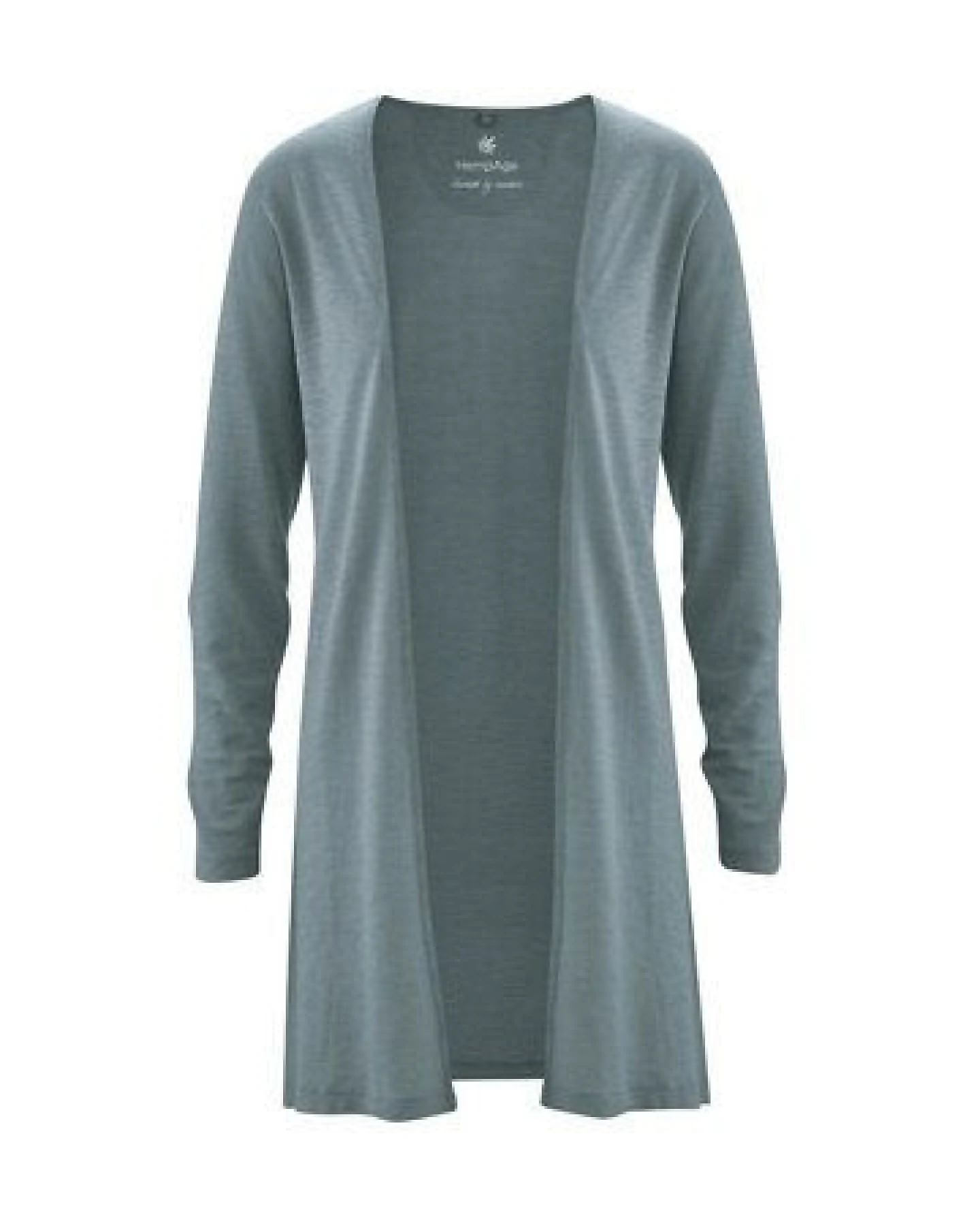HempAge Lange Jersey Damenjacke Hanf/Biobaumwolle – Ansicht 2