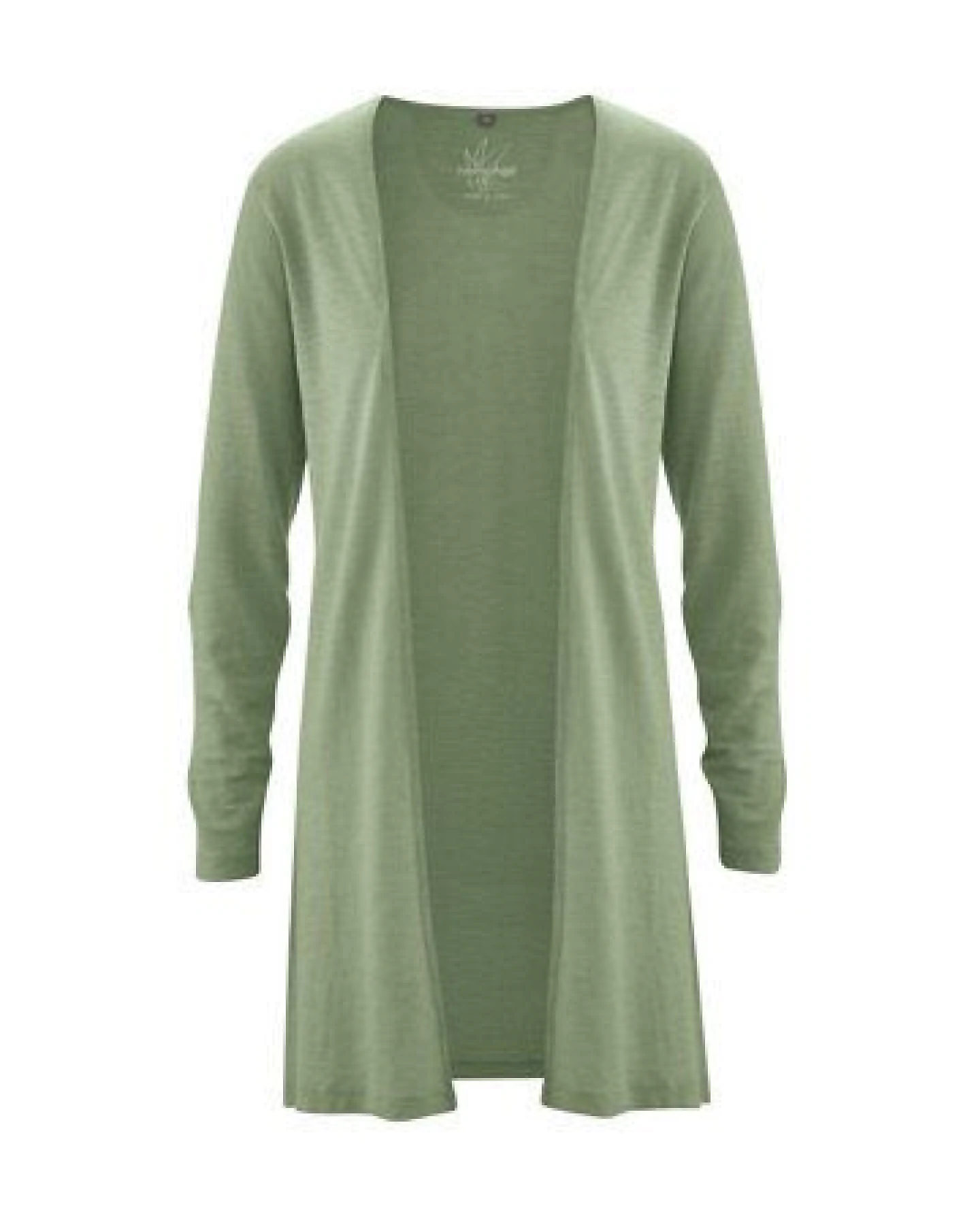 HempAge Lange Jersey Damenjacke Hanf/Biobaumwolle – Ansicht 2