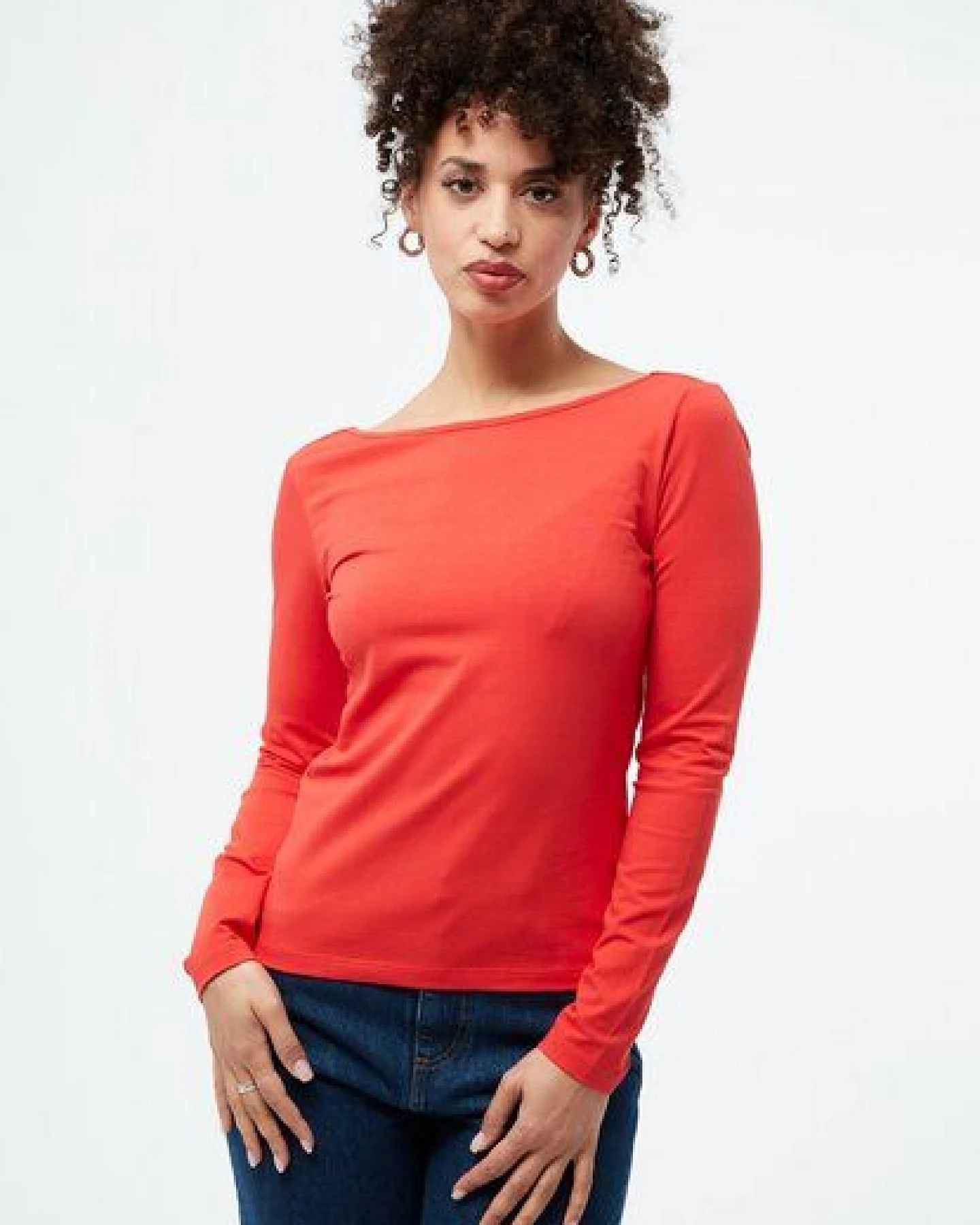Givn Berlin Longsleeve GBMIMI aus Bio-Baumwolle mit tiefem Rückenausschnitt – Ansicht 2