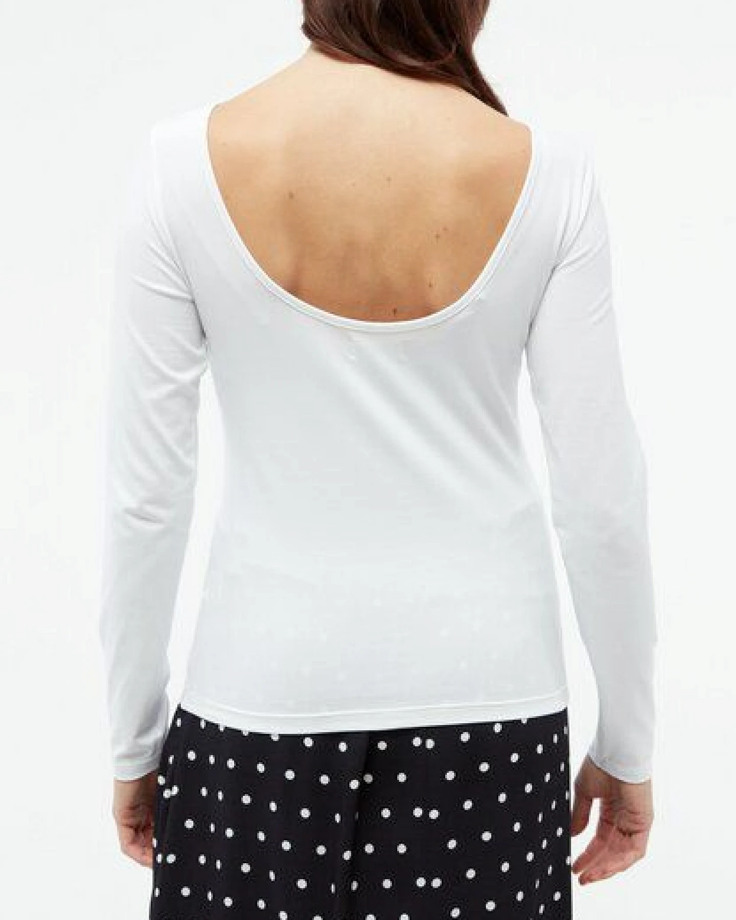 Givn Berlin Longsleeve GBMIMI aus Bio-Baumwolle mit tiefem Rückenausschnitt – Ansicht 3