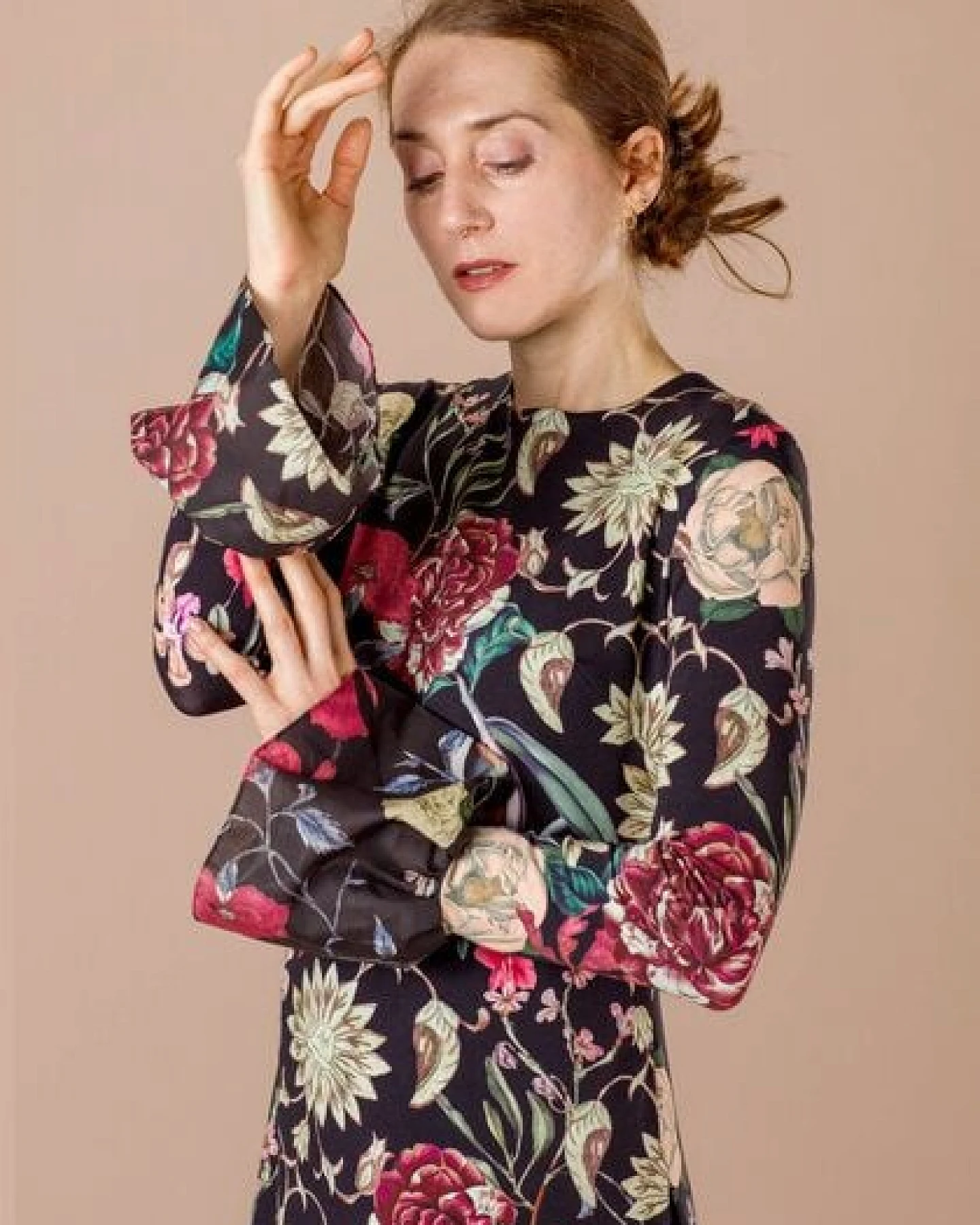 Atelier SNOW Kleid Camellia aus Bio-Baumwolle – Ansicht 4