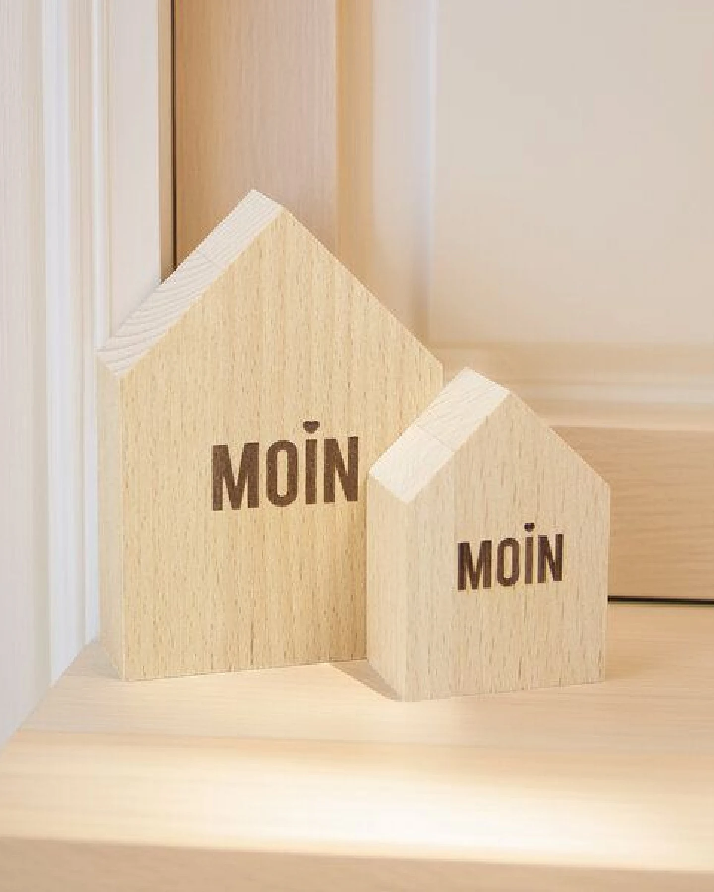 Bow & Hummingbird Großes Deko-Holzhäuschen Moin – Ansicht 3