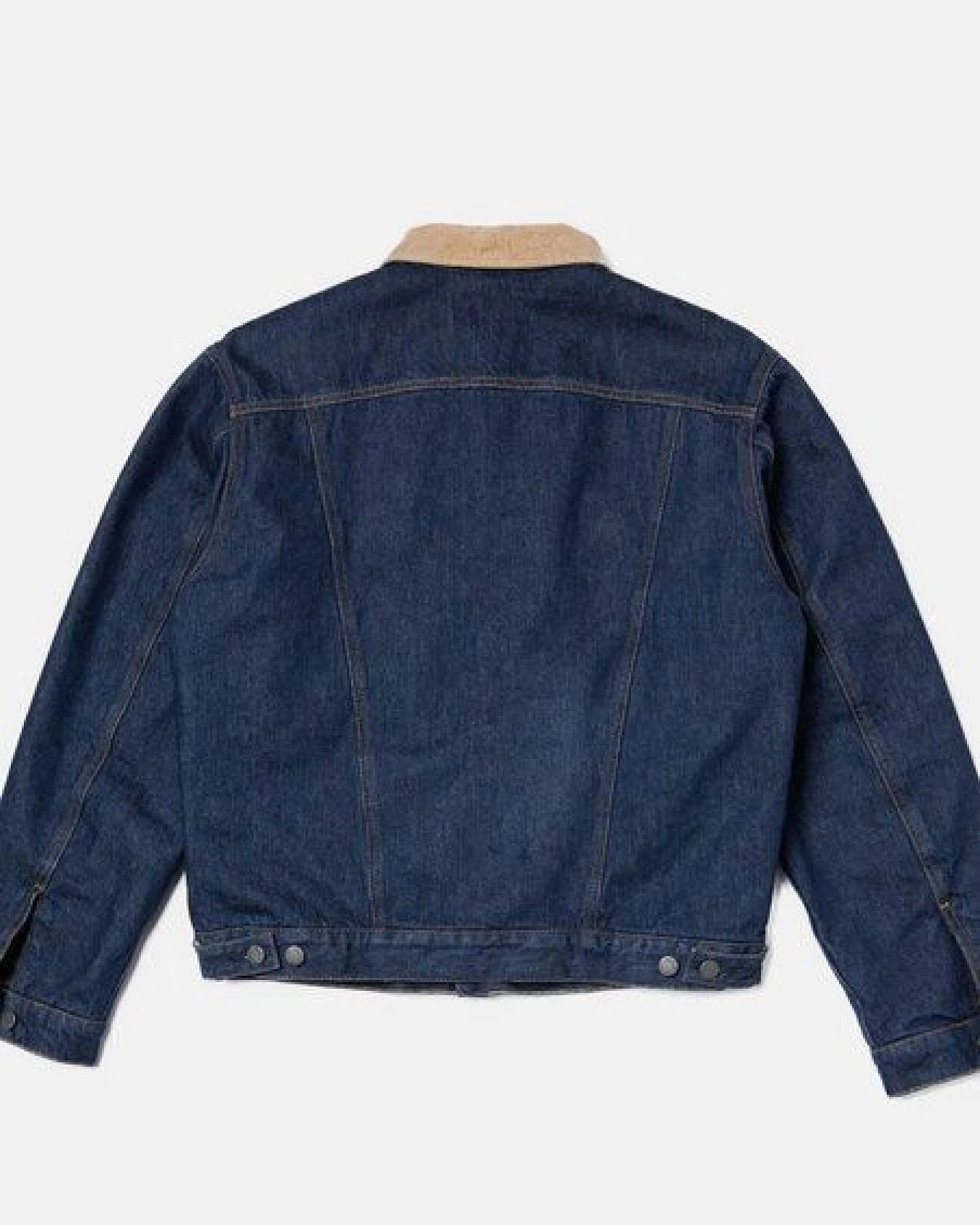 Nudie Jeans Jeansjacke mit Futter- Johnny Thunder- aus Biobaumwolle – Ansicht 2