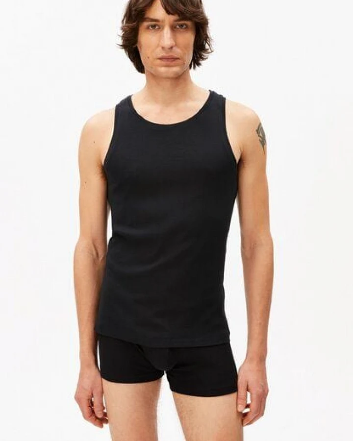 ARMEDANGELS JAANNO RIB Herren Ripp-Top aus Bio-Baumwoll Mix