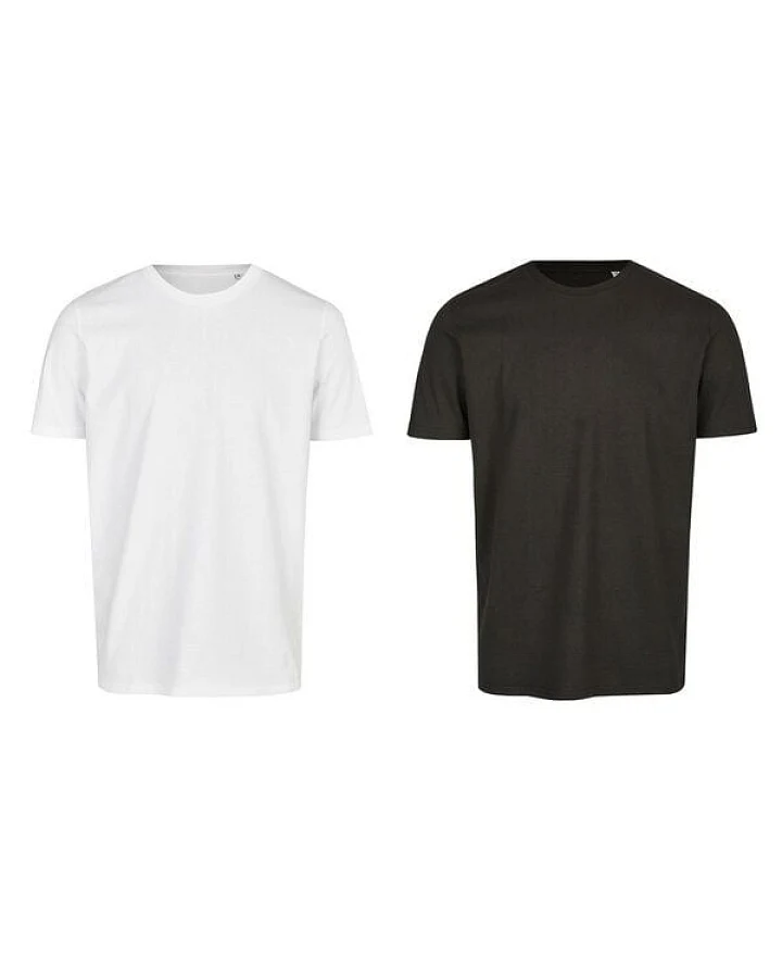Brandless Basic Bio T-Shirt (Men Nr.3 ) Doublepack GOTS