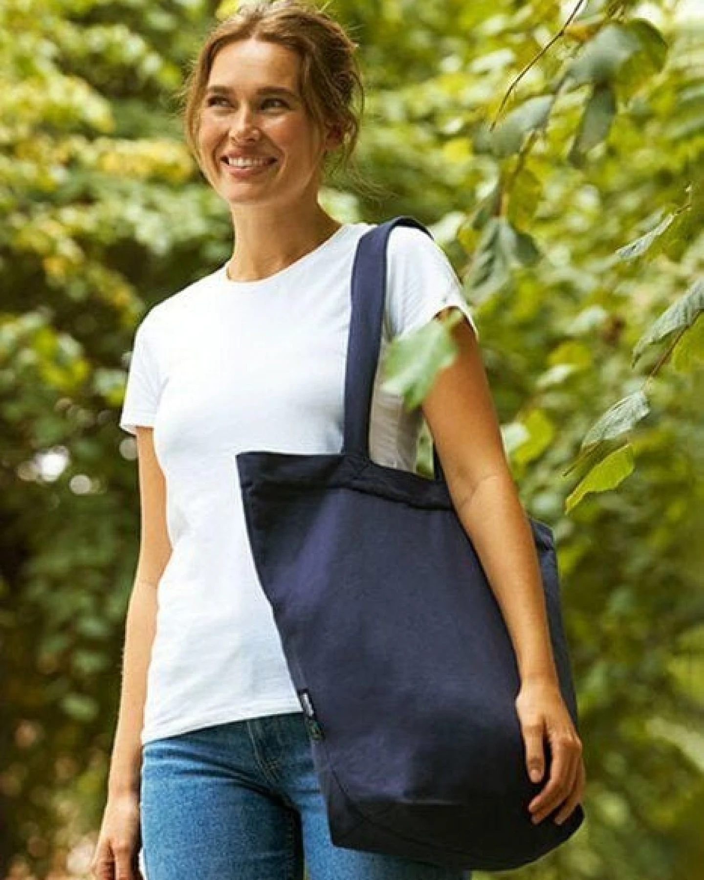 Neutral® Einkauftasche / Umhängetasche aus Bio-Baumwolle der Marke Neutral – Ansicht 3