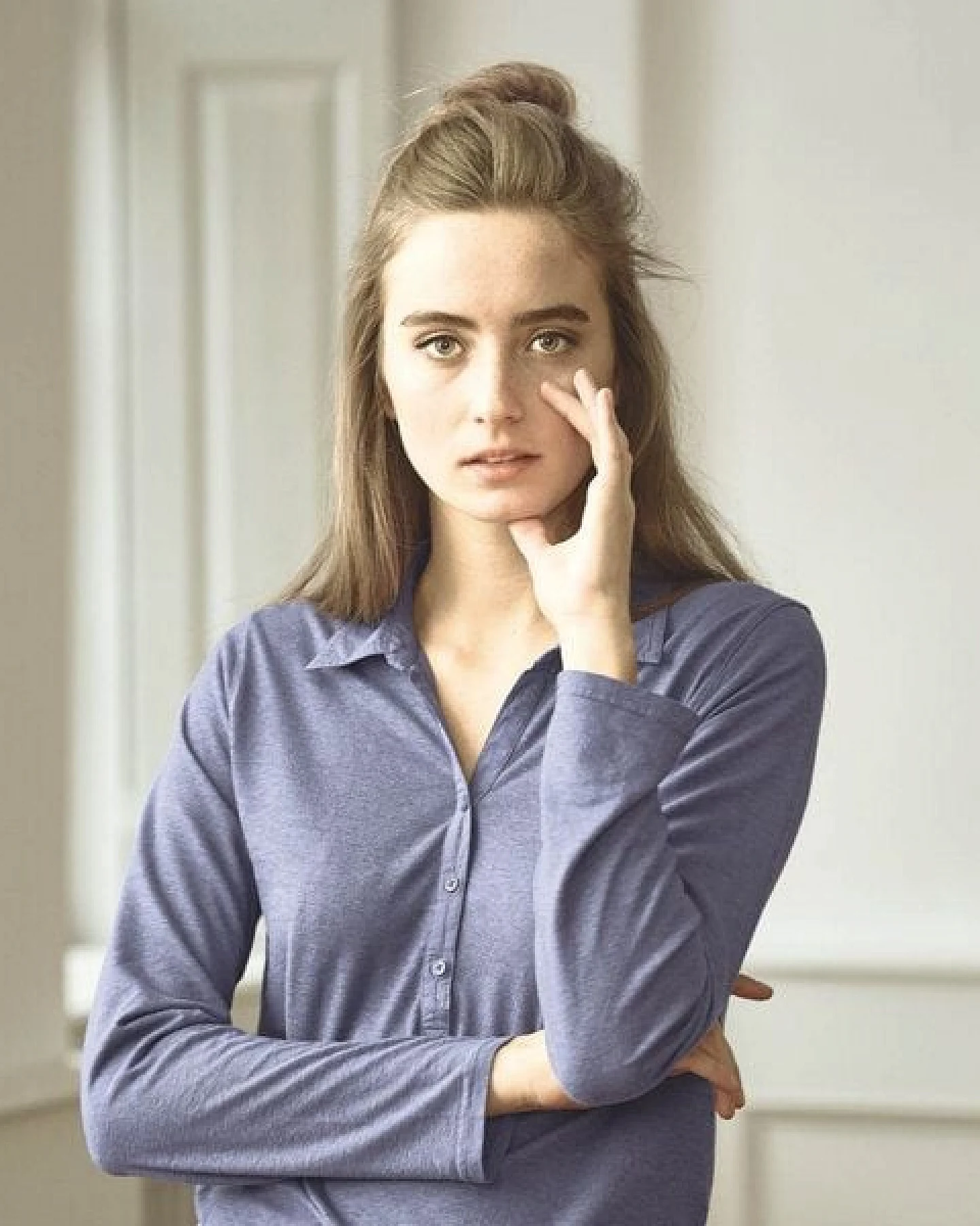 HempAge Blusenshirt Hanf/Biobaumwolle – Ansicht 2