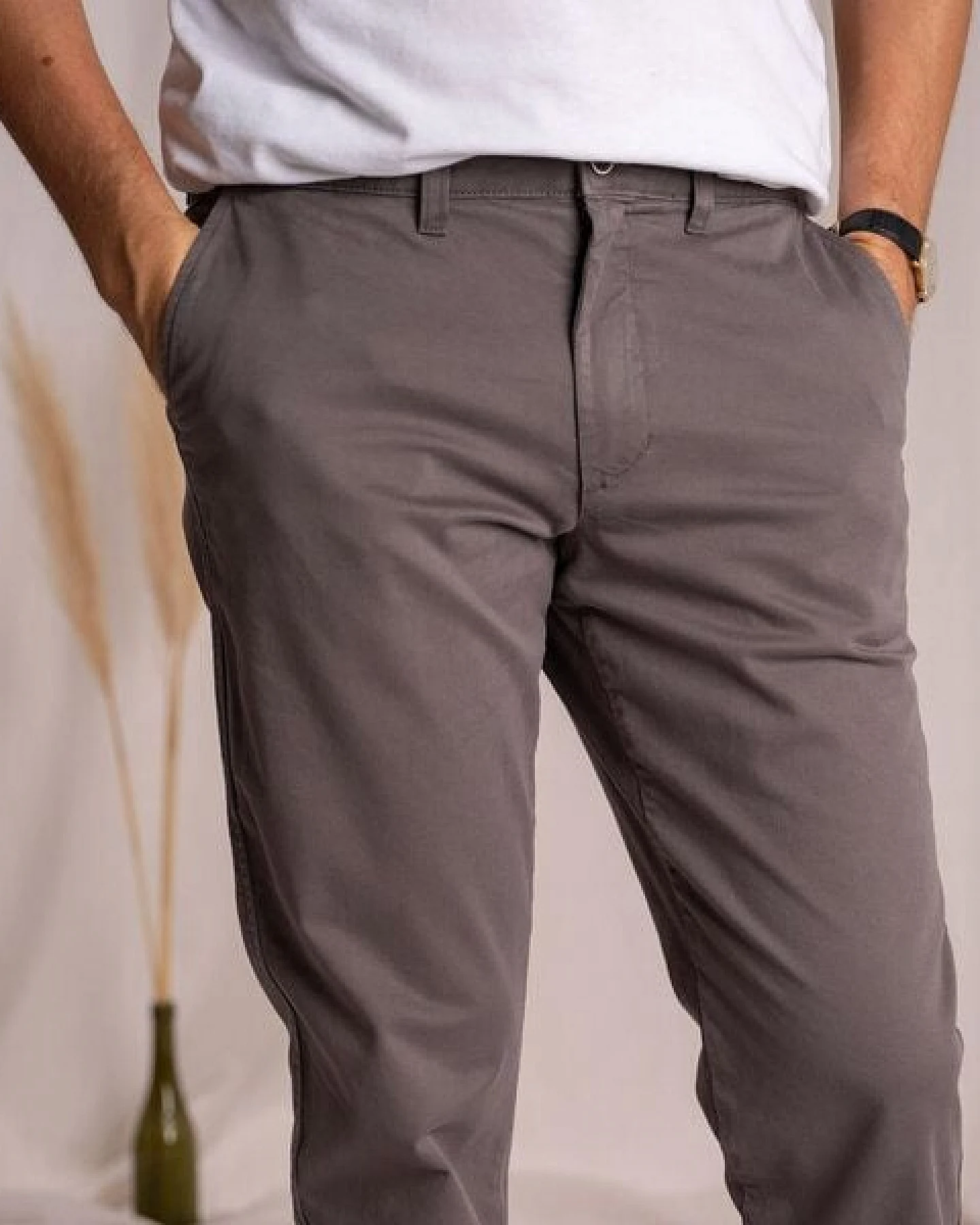 Vresh Clothing Vabiolo - Chino aus Biobaumwoll-Mix – Ansicht 4