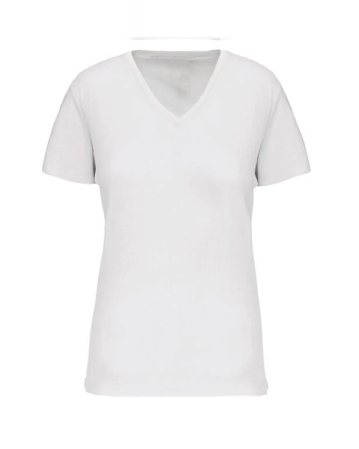 Greenspired Basic Bio Damen T-Shirt mit V-Ausschnitt XS- 3 XL